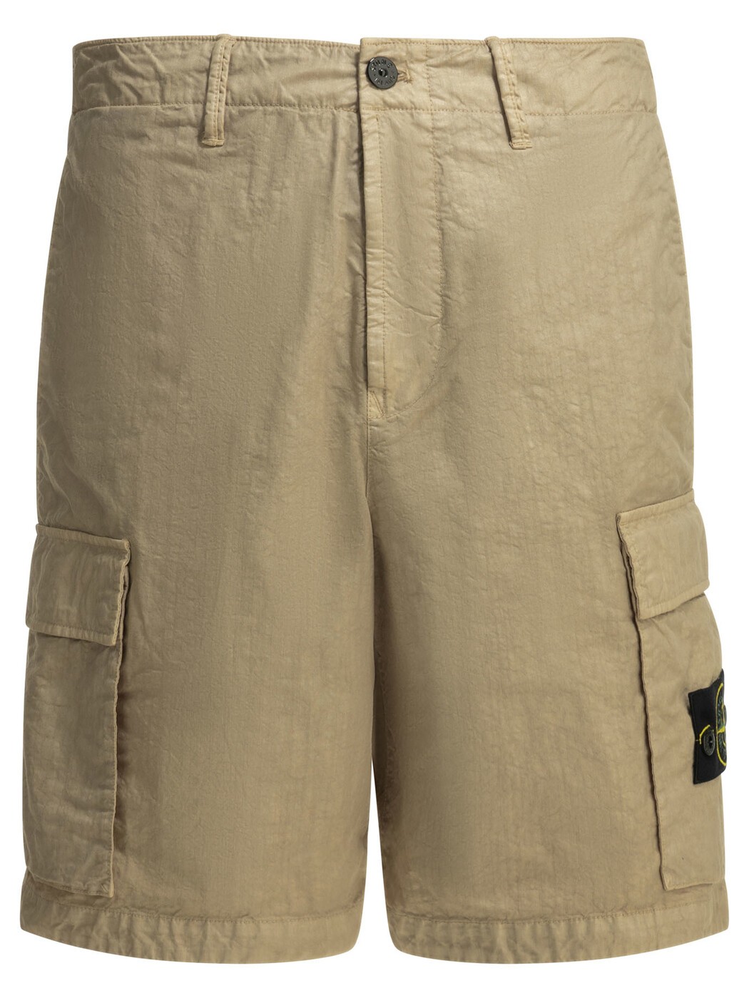 石ころ 島 STONE ISLAND さる股引き メンズ ベージュ Shorts \"Organic Look\"" cargo shorts L100001S0069V009A Beige 関税 貨物輸送無料 2026SS vi"
