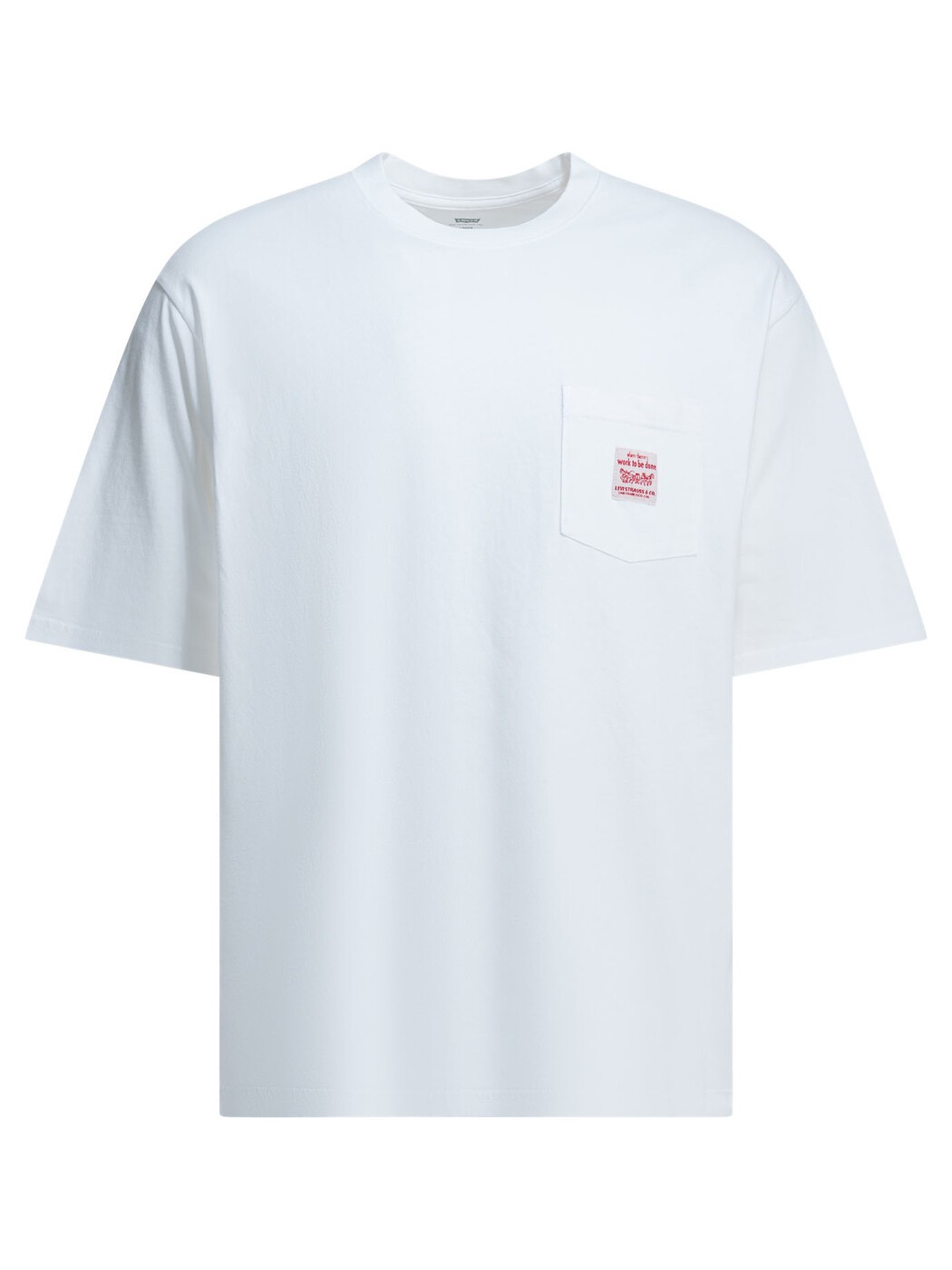 リーヴァイズジーンズ LEVIS プルオーバー メンズ 白いこと T-shirts \"Workwear\"" crewneck T-shirt A58500005 White 関税 貨物輸送無料 2026SS vi"