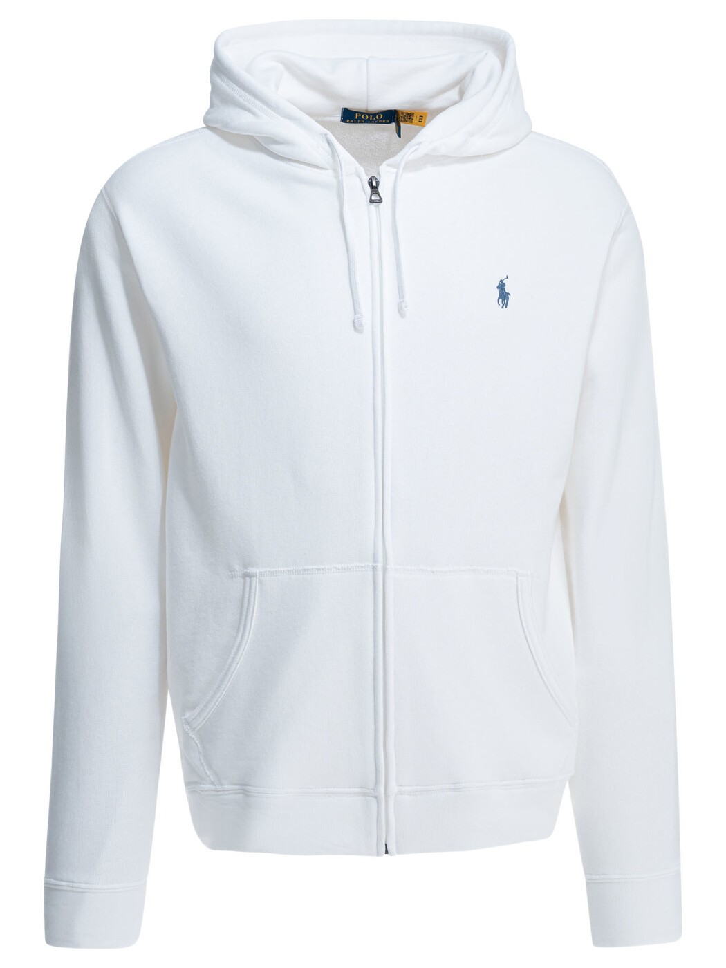 ポロ ラルフ 置き目レン POLO RALPH LAUREN トレーナー 調教師 メンズ 白いこと Sweatshirts Full zip sweatshirt with logo 710A12480007WHITE White 関税 貨物輸送無料 2026SS vi