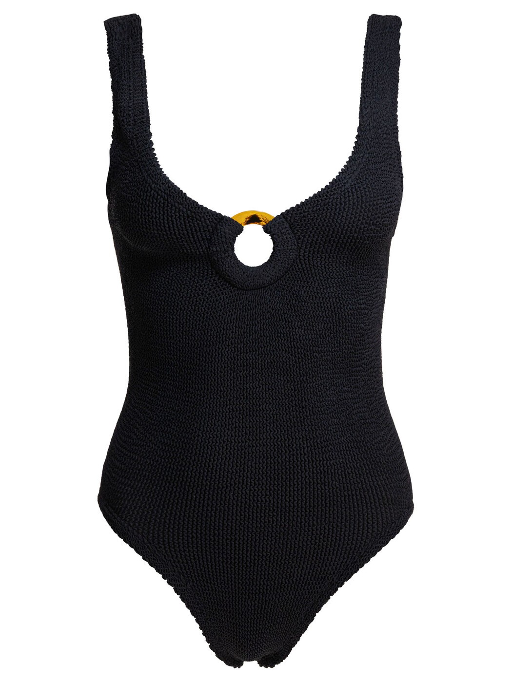 フンザ 重力加速度 HUNZA G 海水着 スイムウェア レディース 黒いこと Swimwear Beachwear CELINE SWIMCRINKLEBLACK Black 関税 貨物輸送無料 2026SS vi