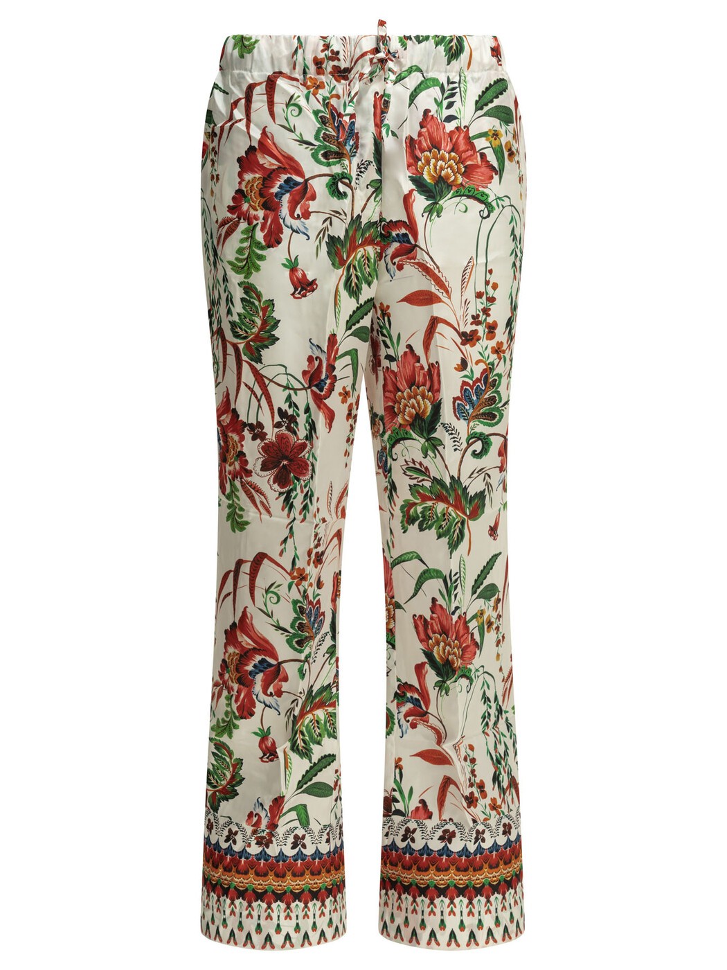 サマンサスン SAMANTHA SUNG ズボン パンツ レディース ホワイト Trousers Trousers PIGIAMA PANTASIAN BOTANICWHITE White 関税 送料無料 2026SS vi｜BRANDSHOP「il Tesoro」