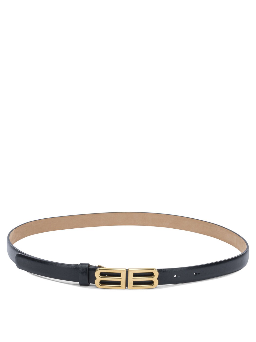 バレンシアガ BALENCIAGA 胴締め レディース 黒いこと Belts \"Bolero BB\"" Leather belt 8687612ACKI1000 Black 関税 貨物輸送無料 2026SS vi"