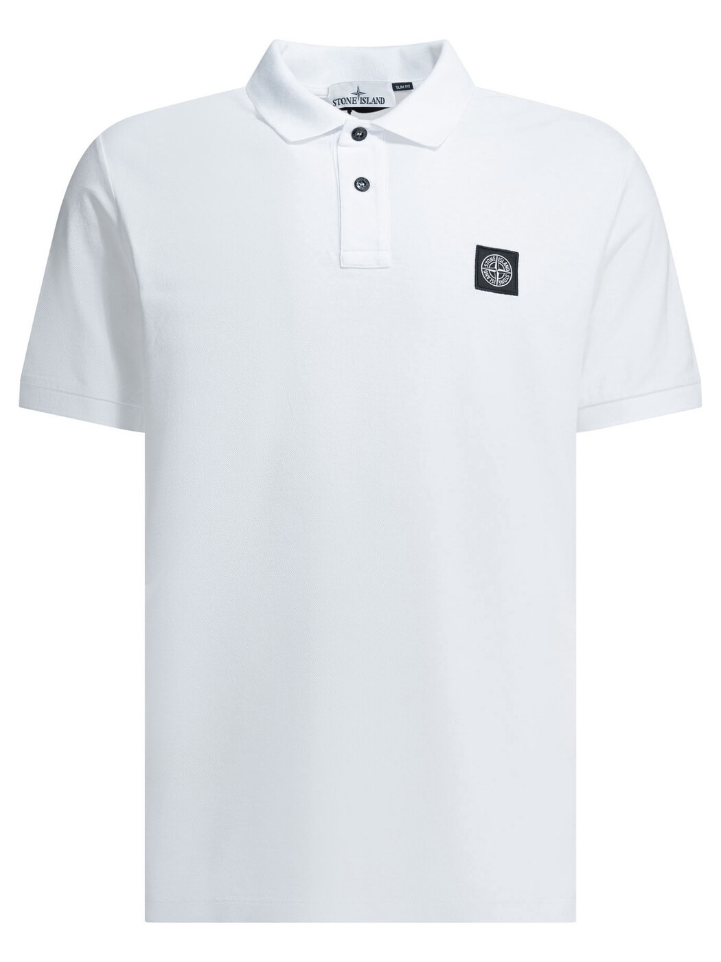 石ころ 島 STONE ISLAND スポーツシャツ メンズ 白いこと Polo shirts Polo shirt with buttons and logo 2200008S0017V1001 White 関税 貨物輸送無料 2026SS vi メンズファッション-ポロシャツ-トップス