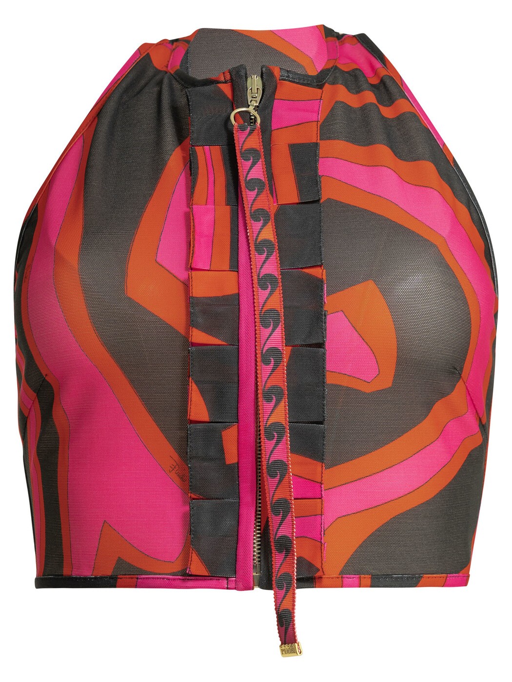 エミリオ プッチ EMILIO PUCCI プルオーバー トップス レディース パープル T-shirts and tops \"Marmo\"" Crop top 6HJM056H740034 Fuchsia 関税 貨物輸送無料 2026SS vi"