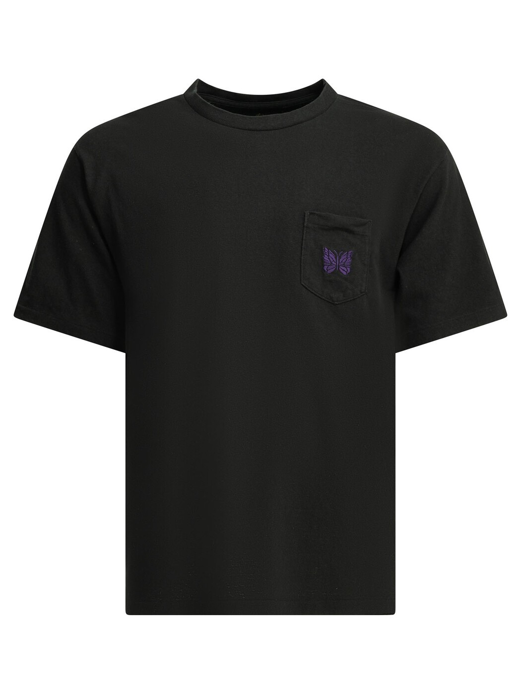 ニードルス NEEDLES Tシャツ メンズ ブラック T-shirts "Pocket Tee" Crew-neck T-shirt SX444G-Black Black 関税 送料無料 2026SS vi｜BRANDSHOP「il Tesoro」