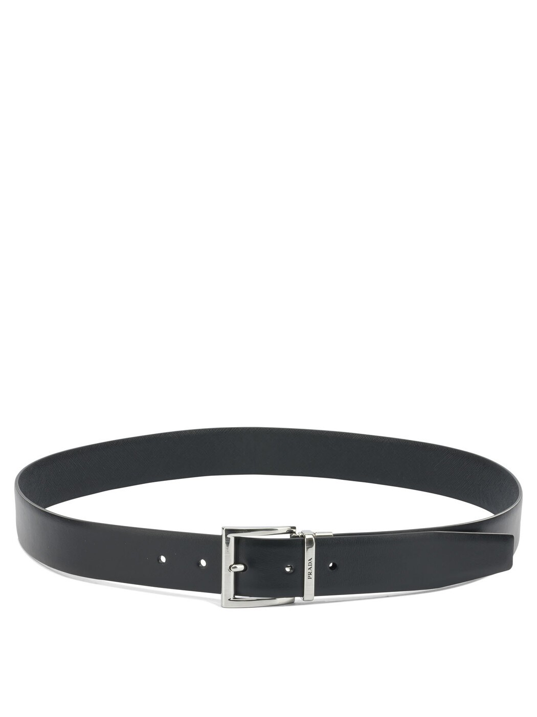プラダ PRADA 三尺帯 メンズ 黒いこと Belts Reversible leather belt 2CC0042AJ9F0002 Black 関税 貨物輸送無料 2026AW vi