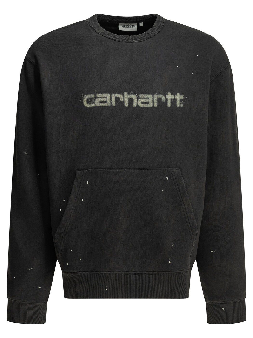 鉄道車両ハート型 ダブリューアイピー CARHARTT WIP トレーナー 調教師 メンズ 黒いこと Sweatshirts \"Painter\"" crewneck sweatshirt I03689989.EJ Black 関税 貨物輸送無料 2026AW vi"