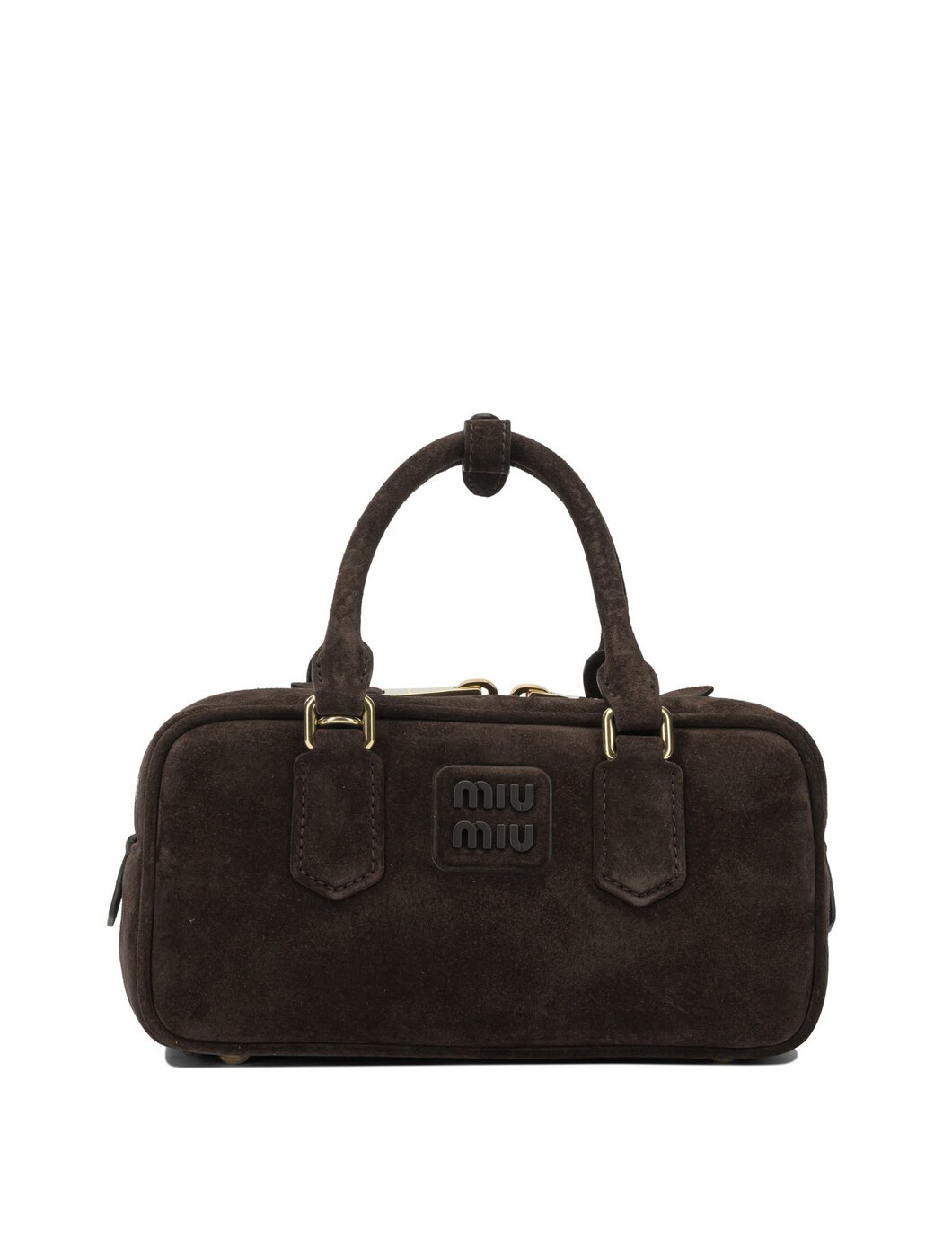 ミュウ ミュウ MIU MIU バッグ レディース ブラウン Business bags "Arcadie" small handbag 5BB1422CS4F0003 V OON Brown 関税 送料無料 2026SS vi｜BRANDSHOP「il Tesoro」