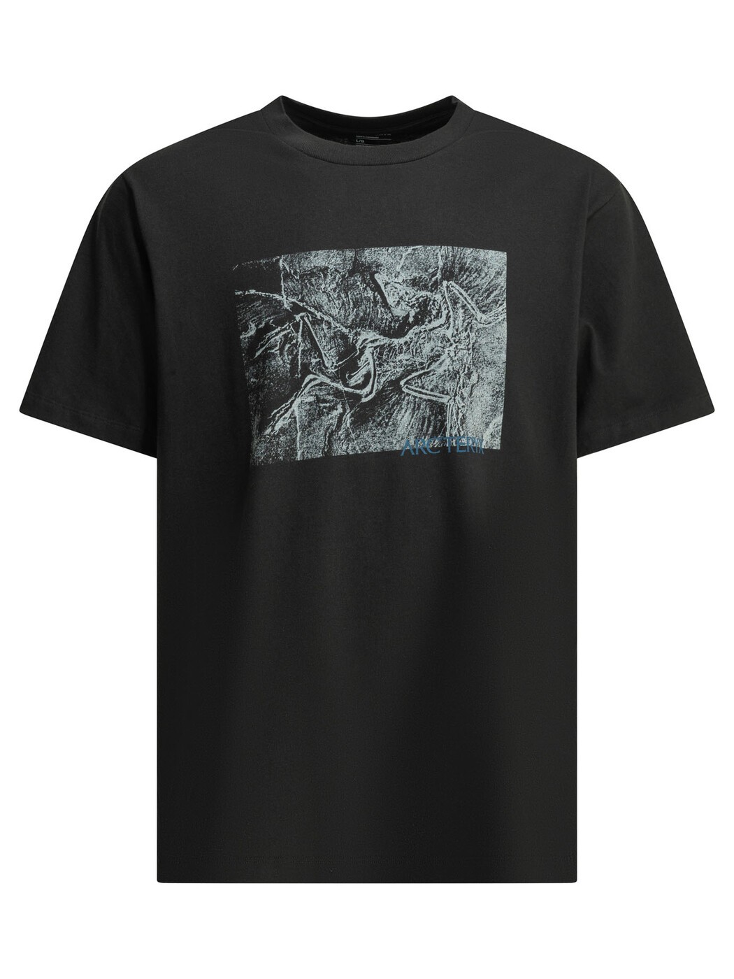 アークテリクス ARC\u0027TERYX プルオーバー メンズ 黒いこと T-shirts \"Kragg Cotton Lithographica SS\"" crewneck T-shirt X000009926KRAGG CRN LOGOBLACK Black 関税 貨物輸送無料 2026AW vi"