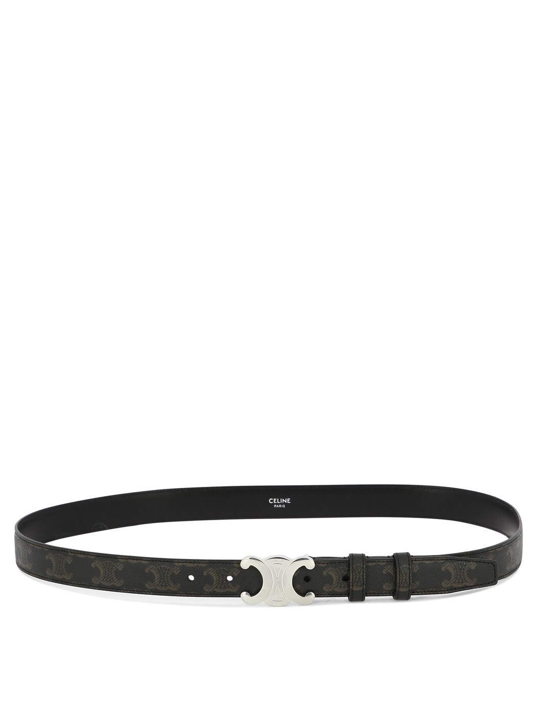 セリーヌ CELINE 三尺帯 メンズ 黒いこと Belts Belts 45AKA2ACO.38SI Black 関税 貨物輸送無料 2026AW vi