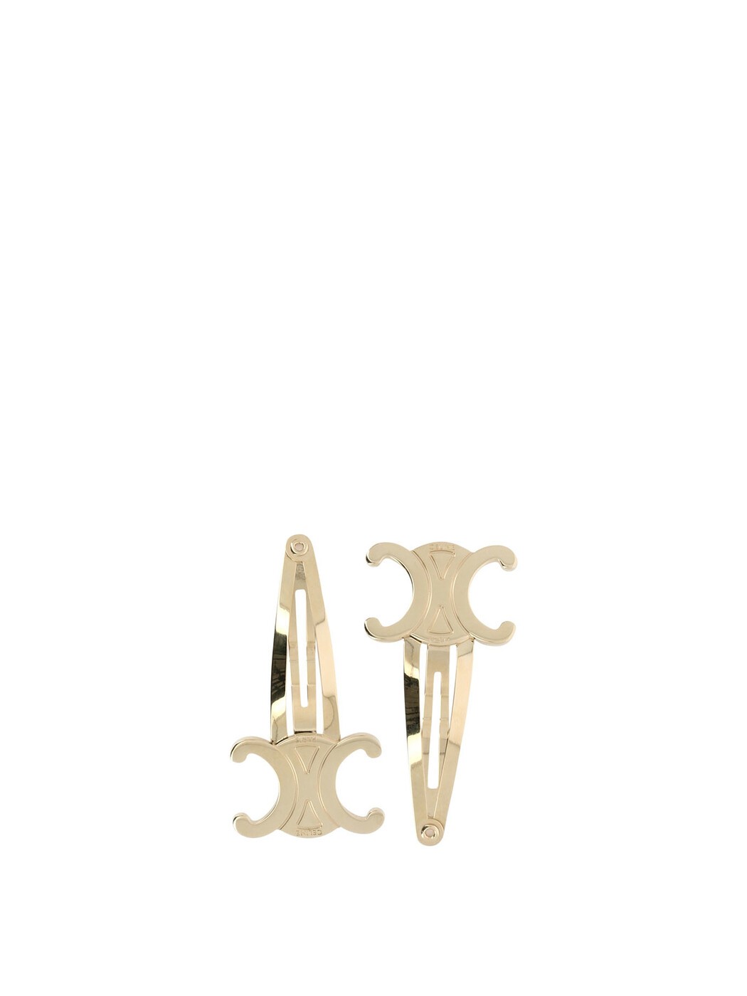 セリーヌ CELINE 先端技術佩び物 流行り物小物 レディース ゴールド Hi-tech accessories Hair accessories 46Z656BSL.35OR Gold 関税 貨物輸送無料 2026AW vi