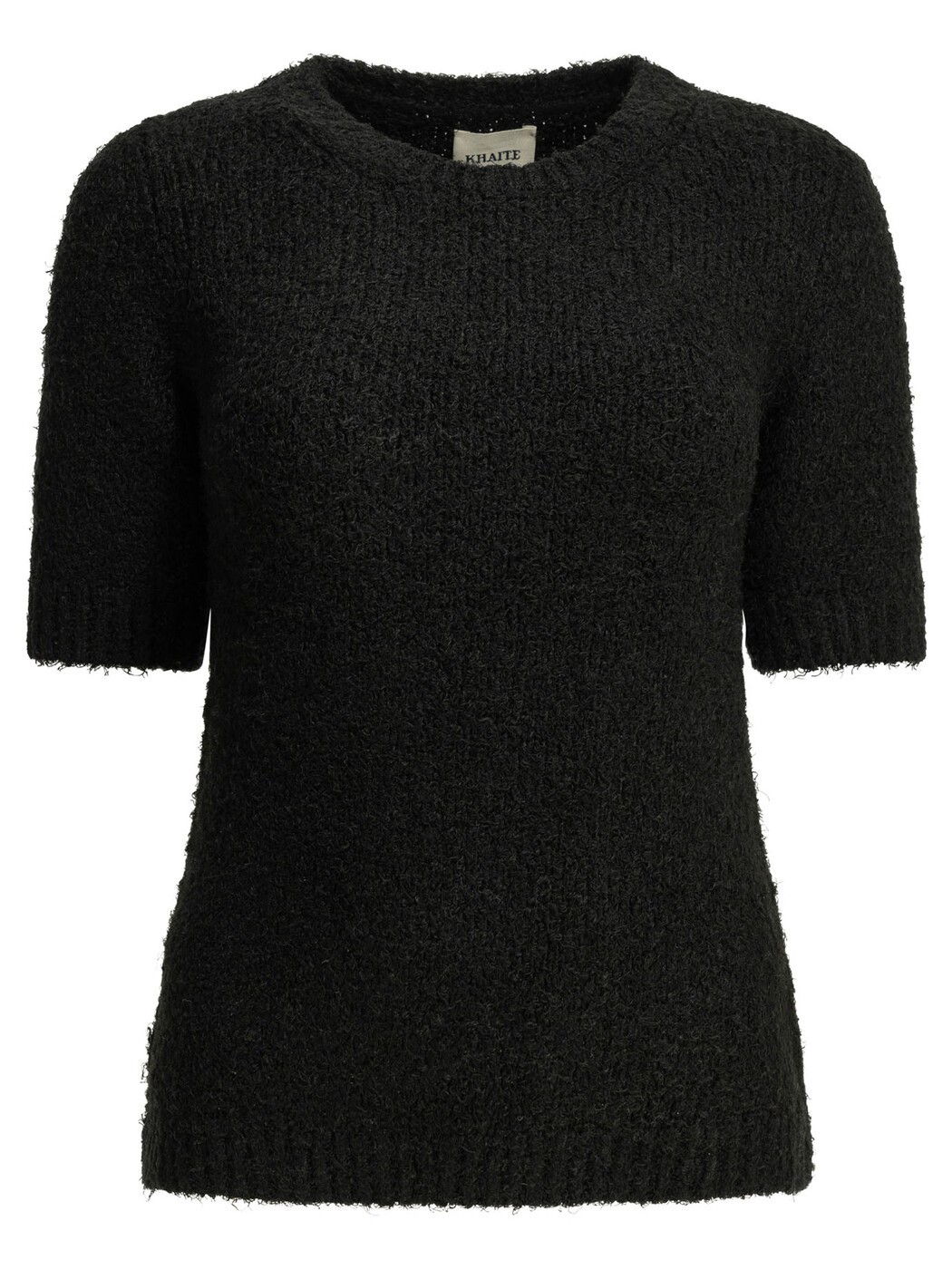 紙凧 KHAITE スウェーター 編み物お召しもの レディース 黒いこと Knitwear \"Cam\"" Crew-neck sweater 18270205200 Black 関税 貨物輸送無料 2026AW vi"