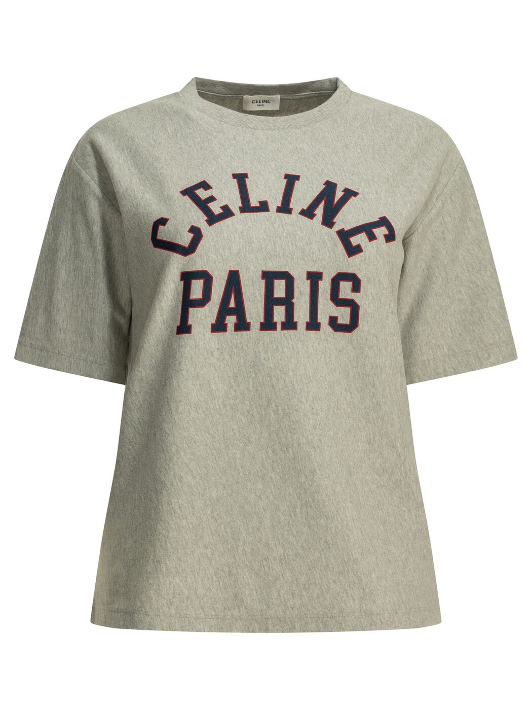 セリーヌ CELINE スポーツシャツ プルオーバー レディース 薄墨色 T-shirts and polo shirts T-shirts RX0TF1242.GLQ1 Grey 関税 貨物輸送無料 2026AW vi