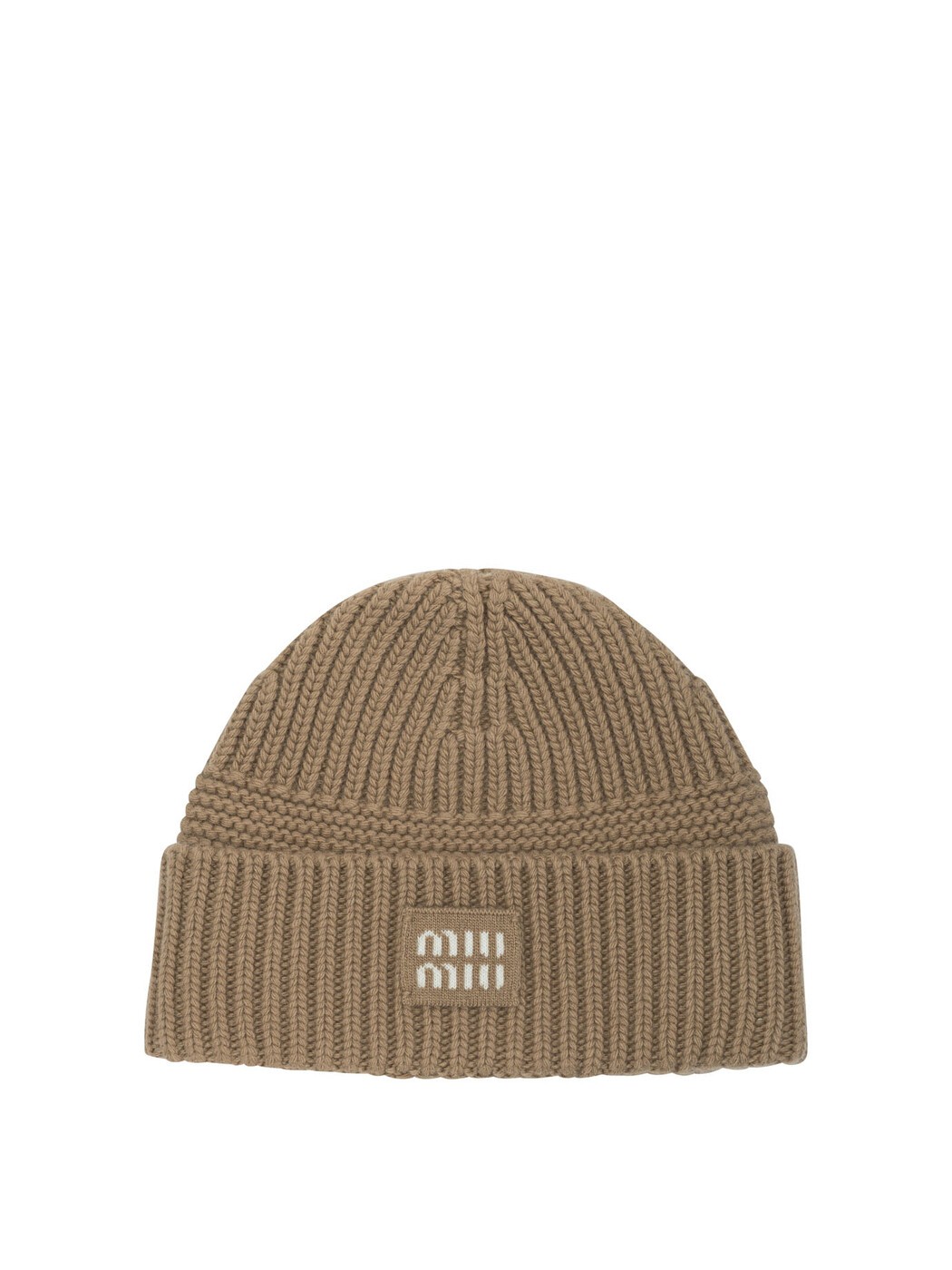 ミュウ ミュウ MIU MIU ハット 帽子 レディース ブラウン Hats Wool and cashmere beanie with logo 5HC5392F8SF0040 Brown 関税 送料無料 2026AW vi|BRANDSHOP「il Tesoro」
