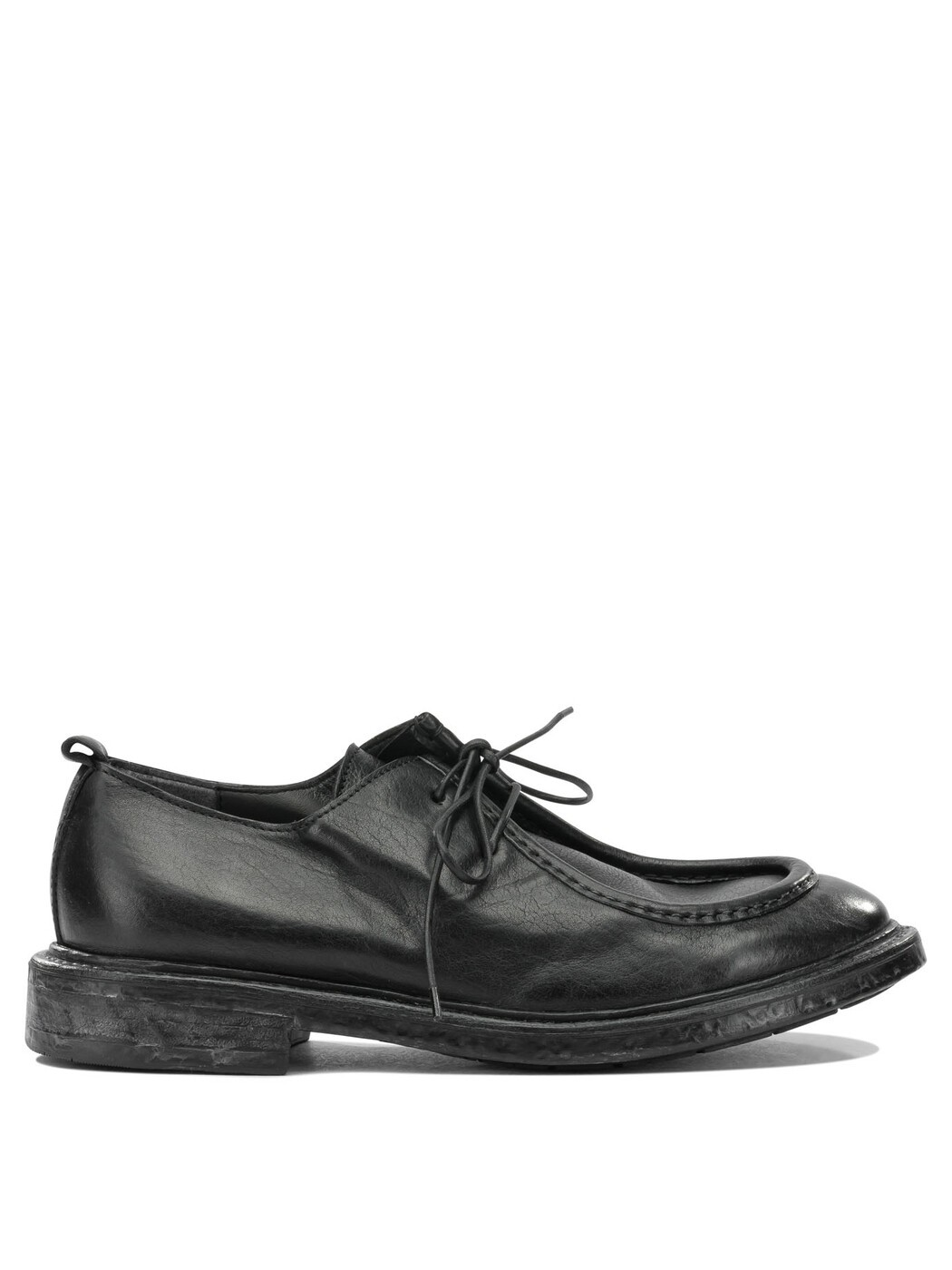 モマ MOMA ローファー メンズ ブラック Loafers "Bristol" Lace-Up Loafers 52401BRISTOLNERO Black 関税 送料無料 2026AW vi｜BRANDSHOP「il Tesoro」