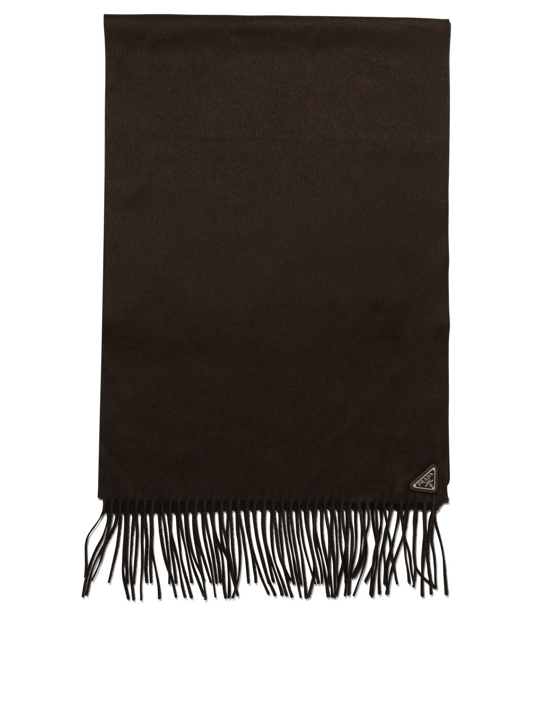 プラダ PRADA 先端技術付属物 流行り物小物 メンズ 赤銅色 Hi-Tech Accessories Silk and cashmere scarf 2FS0652COPF0038 Brown 関税 貨物輸送無料 2026AW vi