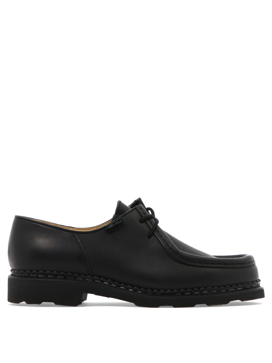 パラブーツ PARABOOT 置き目毛革 レディース 黒いこと Loafers \