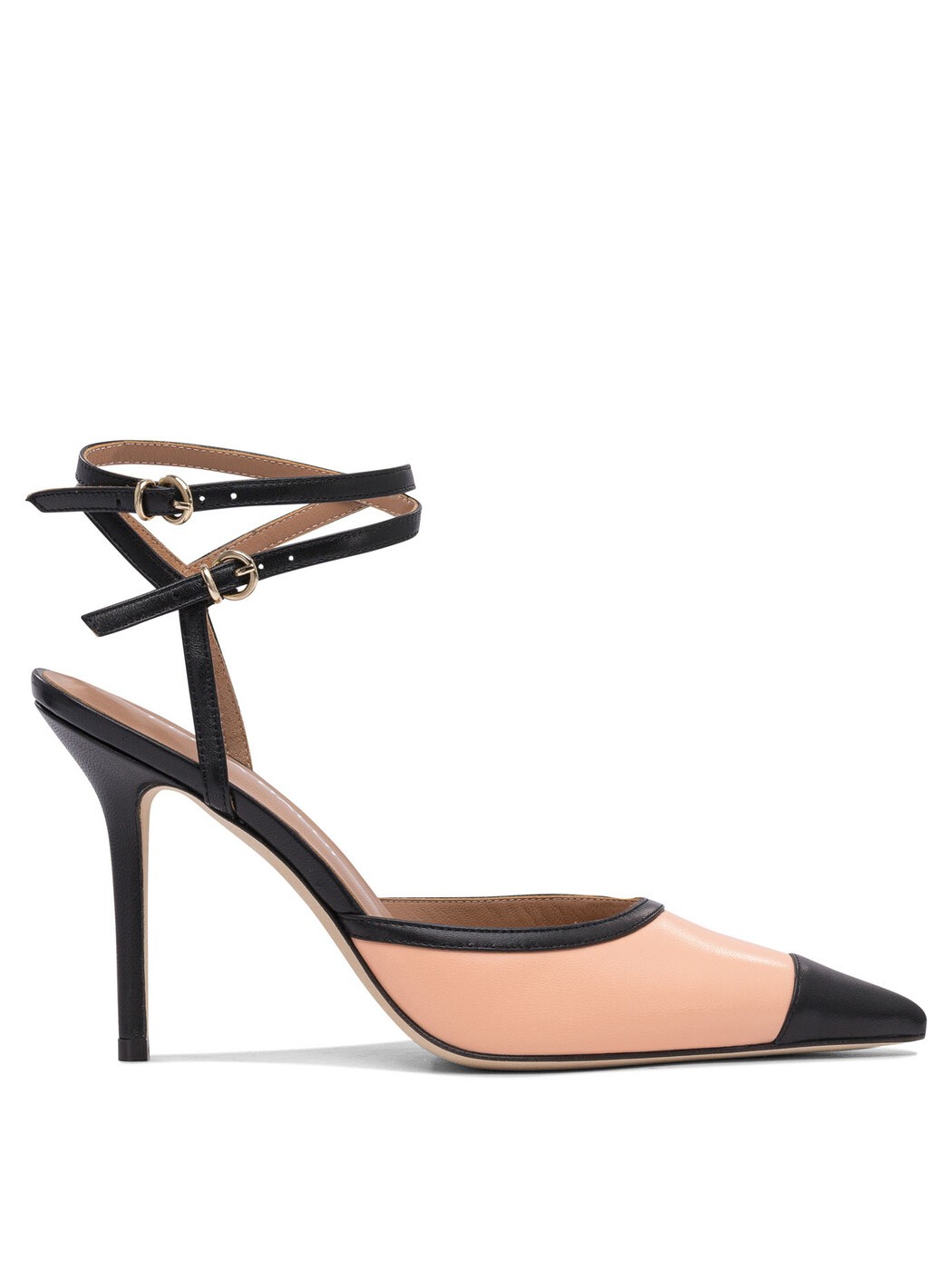 レラ バルディ LELLA BALDI ハイヒール パンプス レディース 黒いこと High heels Heeled shoes LE2533NAPPAPEACH/NERO Black 関税 貨物輸送無料 2025SS vi