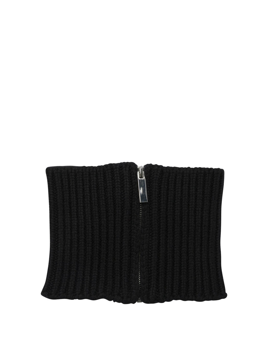 サスファイ SA SU PHI 先端技術付属品 流行り物小物 レディース 黒いこと Hi-tech accessories Cashmere zipper scarf W25950MWS0900 Black 関税 貨物輸送無料 2025AW vi