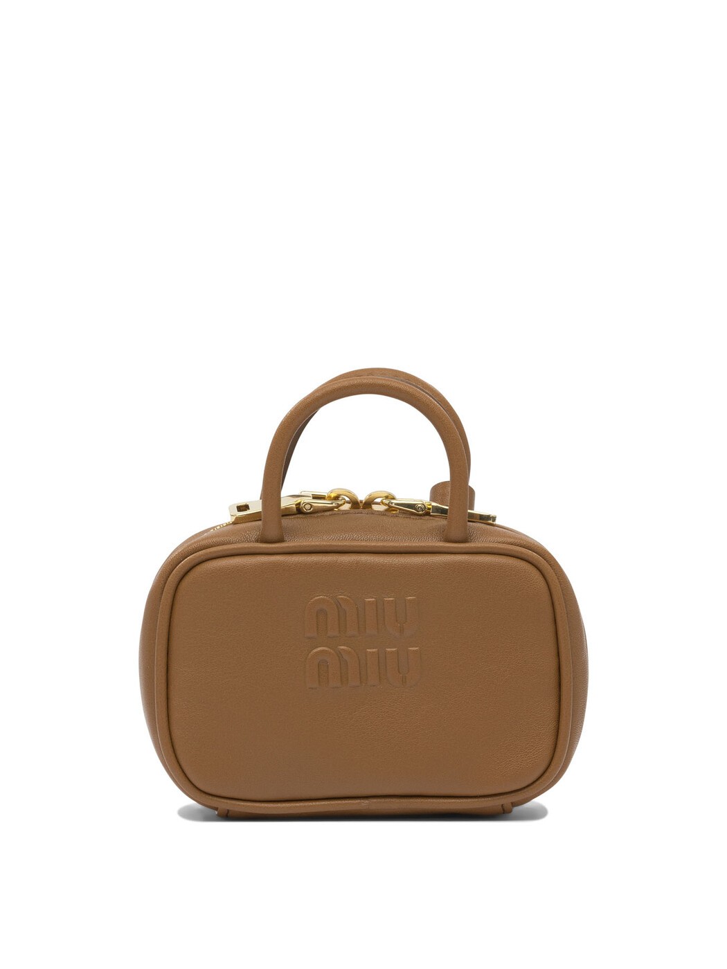ミュウ ミュウ MIU MIU 先端技術添え物 流行り物小物 レディース 赤銅色 Hi-tech accessories Micro bag \