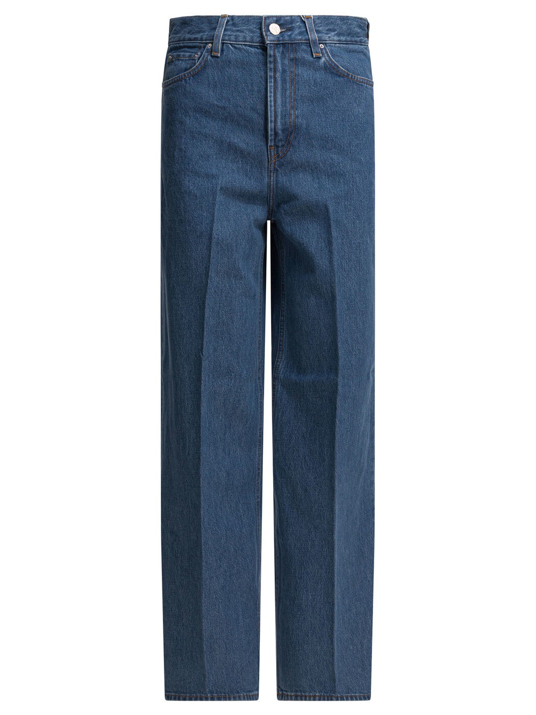 トーテム TOTEME デニム レディース ブルー Jeans Wide leg jeans 242-WRB2426-FB0045 32167 Blue 関税 送料無料 2026SS vi｜BRANDSHOP「il Tesoro」