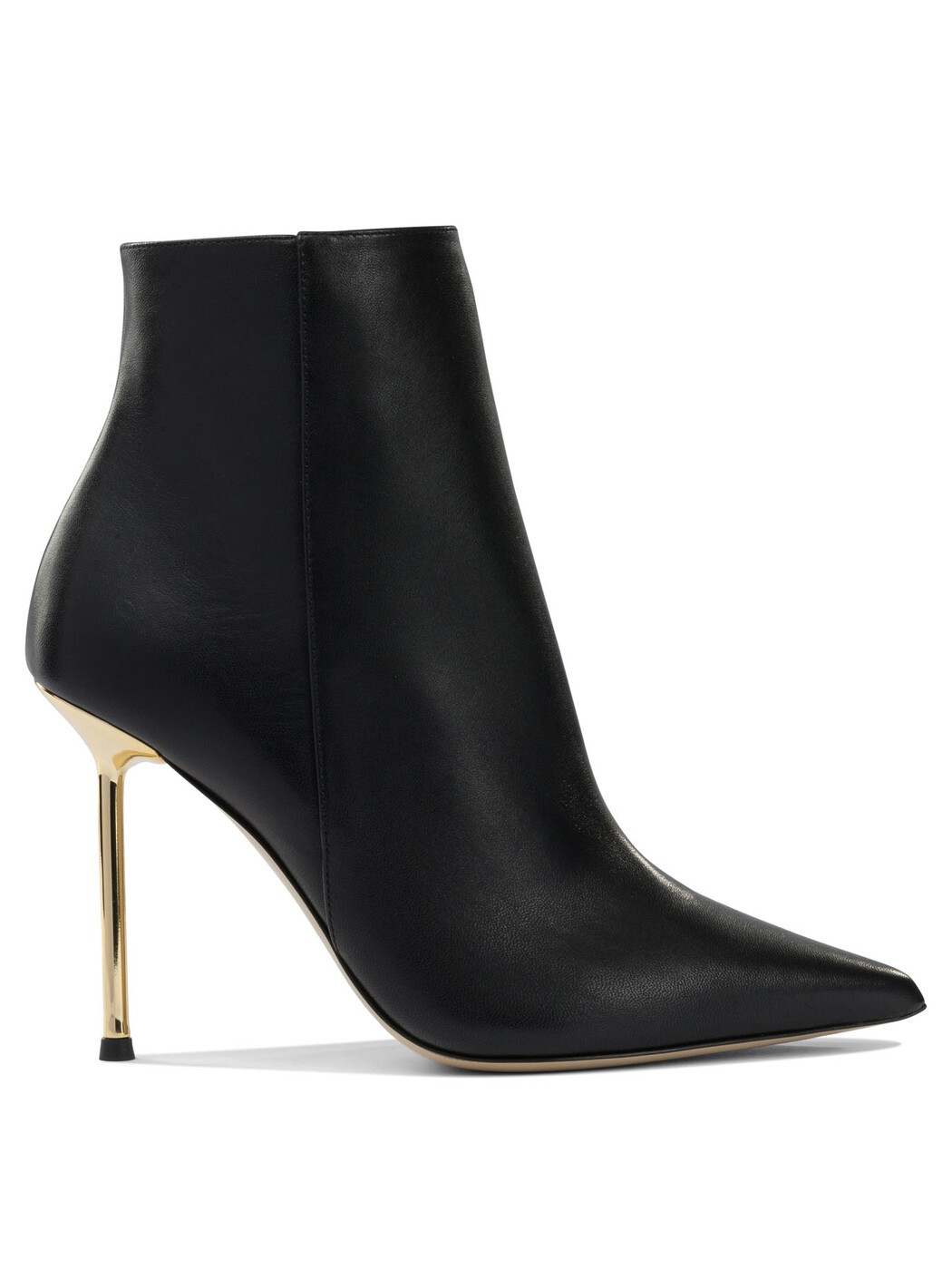 NINALILOU ブーツ レディース ゴールド Boots Heeled ankle boots "Laelen" 352632LAELENNAPPA NERO/ORO Gold 関税 送料無料 2025AW vi｜BRANDSHOP「il Tesoro」