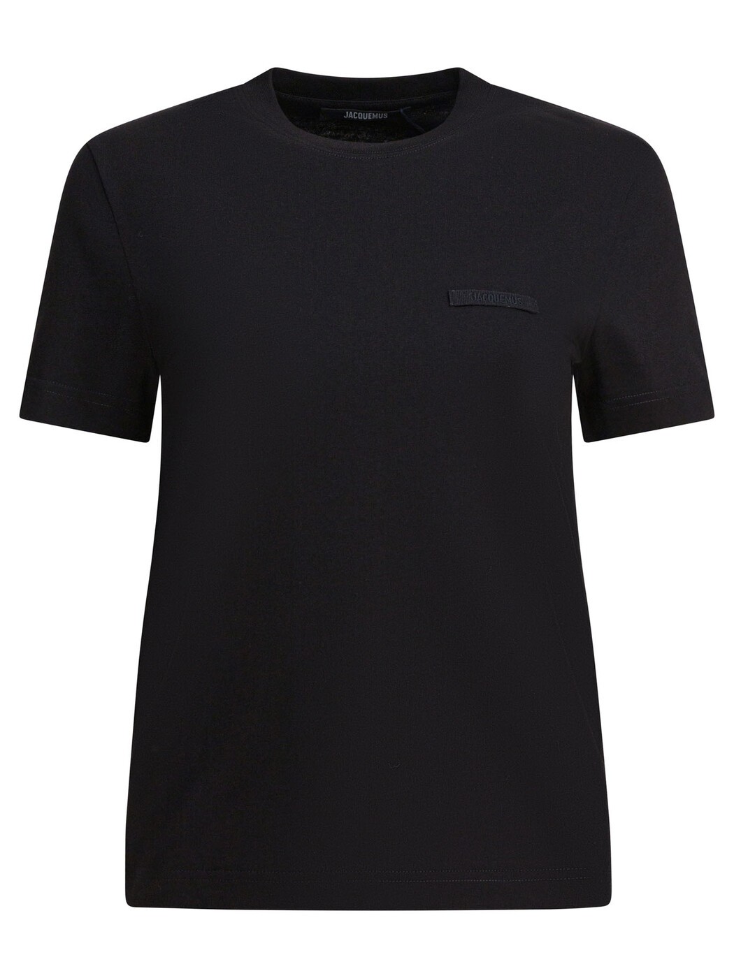 ジャックムス JACQUEMUS スポーツシャツ プルオーバー レディース 黒いこと T-shirts and polo shirts \"Gros Grain\"" short-sleeved T-shirt 25HTSW00550AJ00029990 Black 関税 貨物輸送無料 2025AW vi"