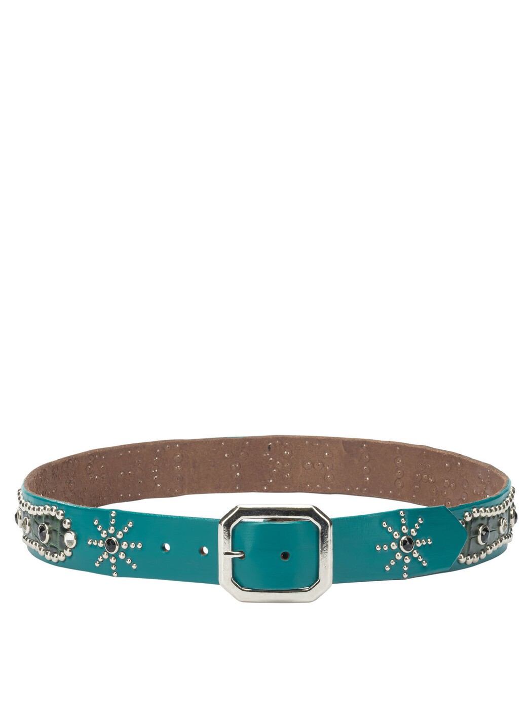 ギャラリーデプト GALLERY DEPT 三尺帯 メンズ 青碧 Belts Leather belt with decorations PSB-90053TURQUOISE Light blue 関税 貨物輸送無料 2026SS vi