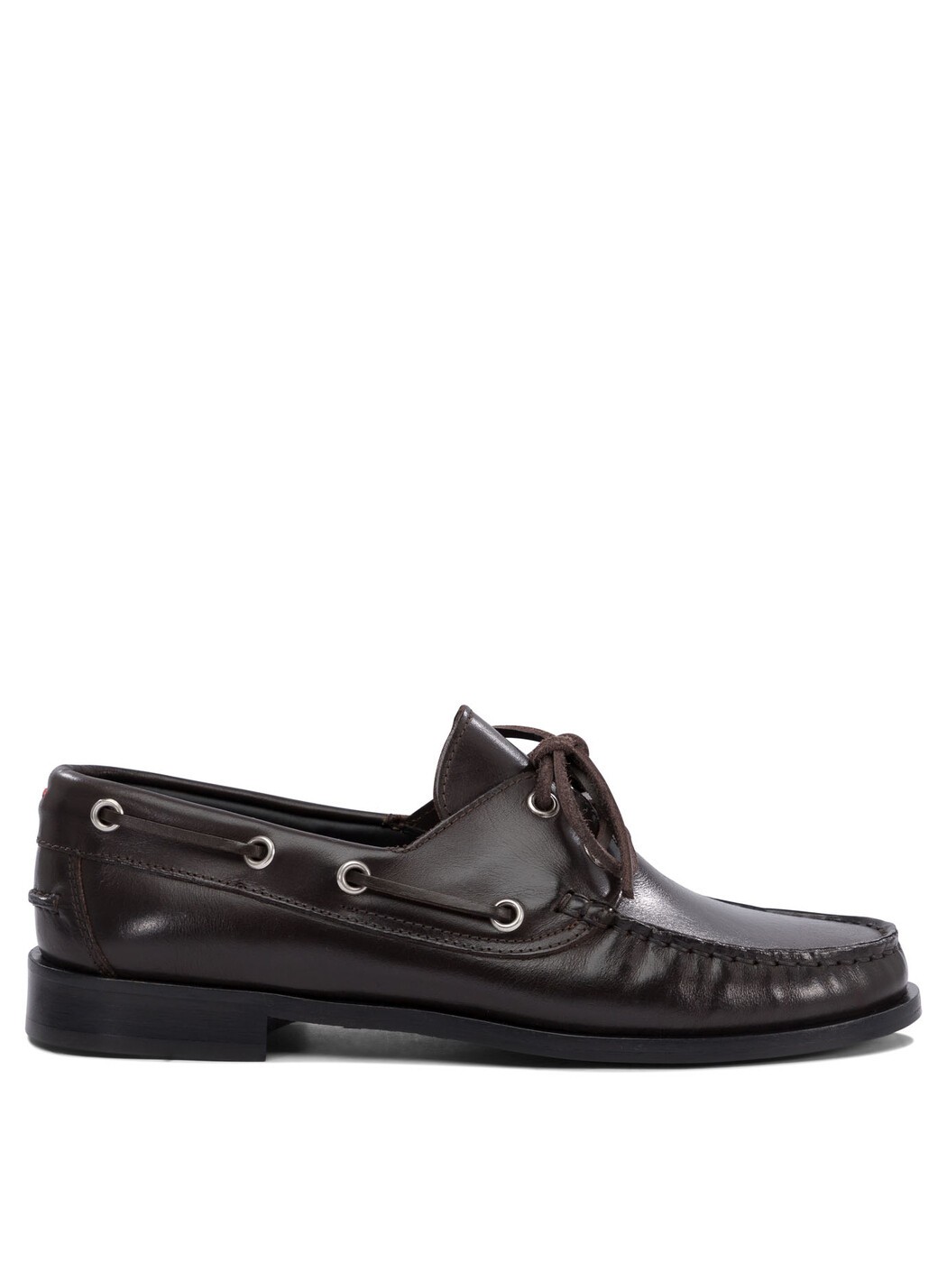 アイデ AEYDE 置き目毛革 レディース 赤銅色 Loafers \
