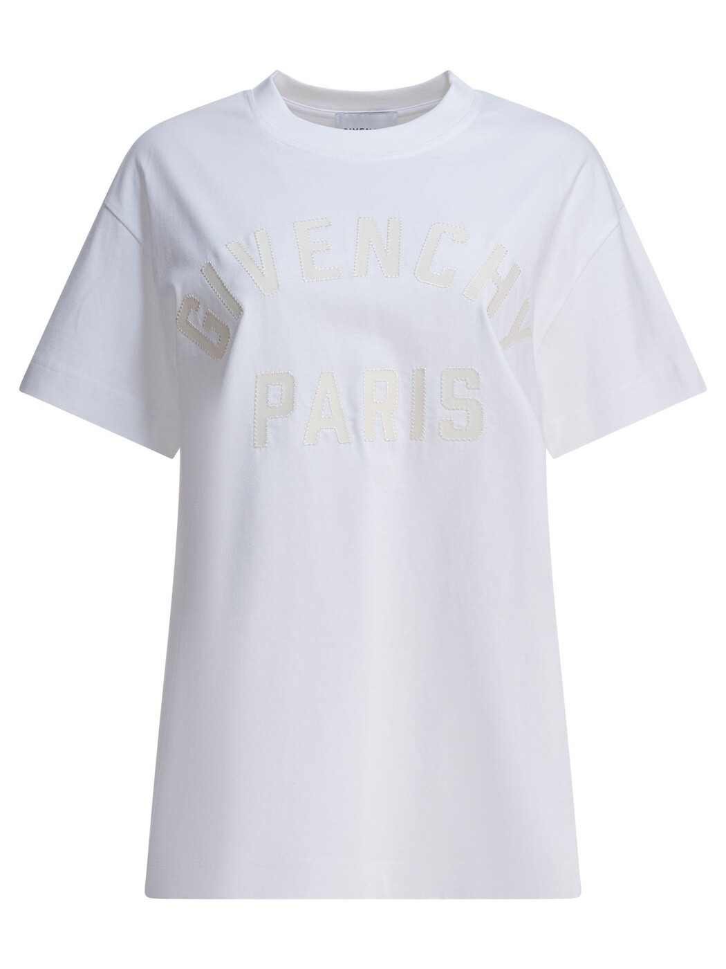 ジバンシィ GIVENCHY ポロシャツ Tシャツ レディース ホワイト T-shirts and polo shirts T-shirt with GIVENCHY Paris logo BW70FM3YRS100 White 関税 送料無料 2025AW vi｜BRANDSHOP「il Tesoro」