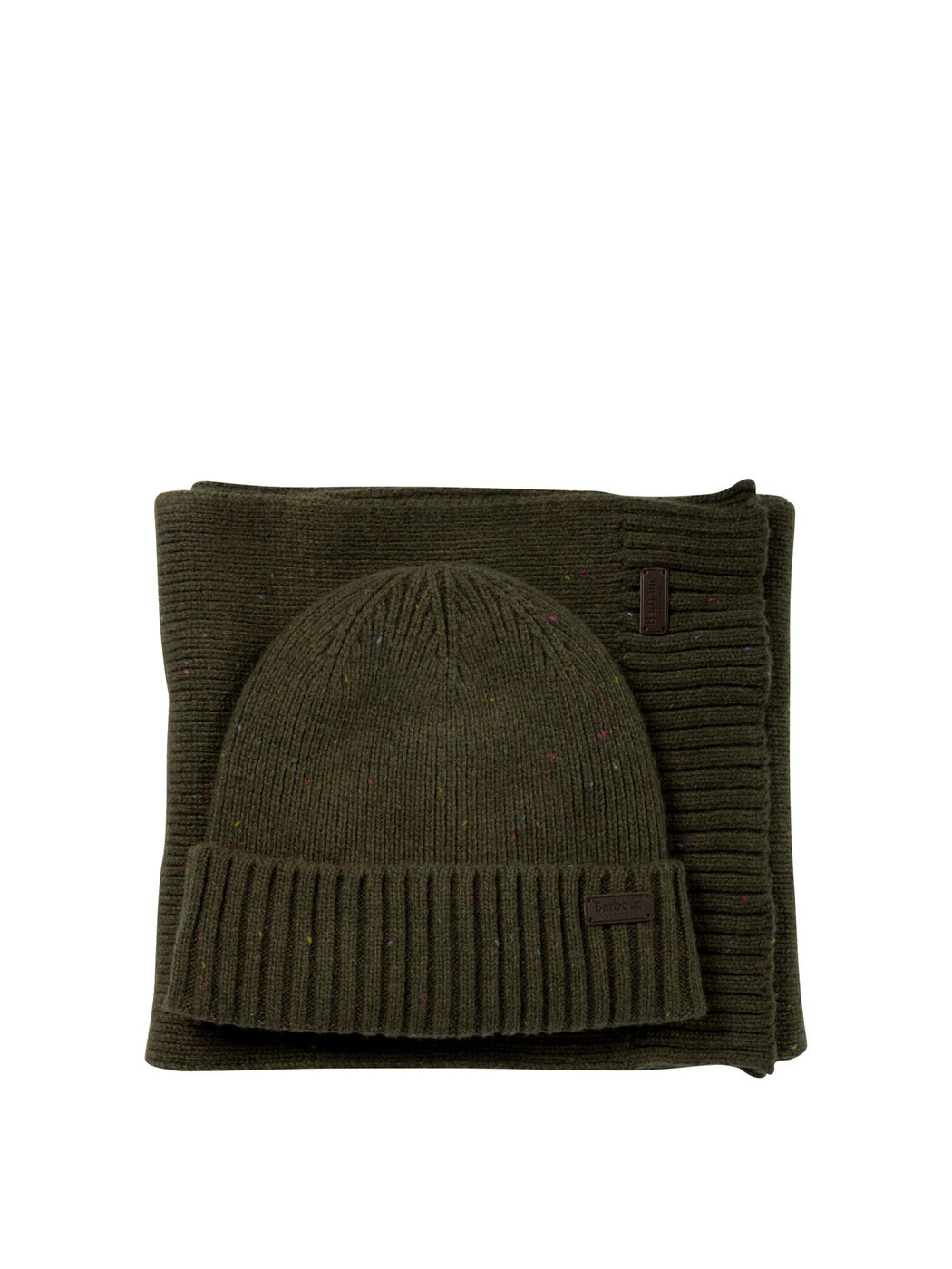 バブアー BARBOUR ハイテクアクセサリー ファッション小物 メンズ グリーン Hi-Tech Accessories \"Carlton Fleck\" cap and scarf set MGS0047MGSOL31 Green 関税 送料無料 2026AW vi
