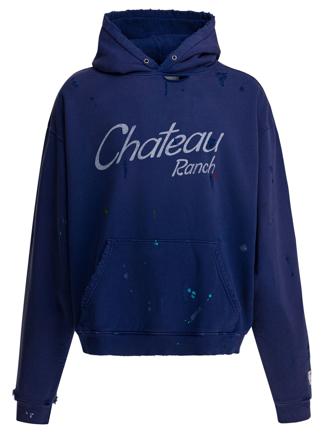 ギャラリーデプト GALLERY DEPT スウェットシャツ トレーナー メンズ ブルー Sweatshirts "Chateau Ranch" hoodie CRH-50027NAVY Blue 関税 送料無料 2026SS vi｜BRANDSHOP「il Tesoro」