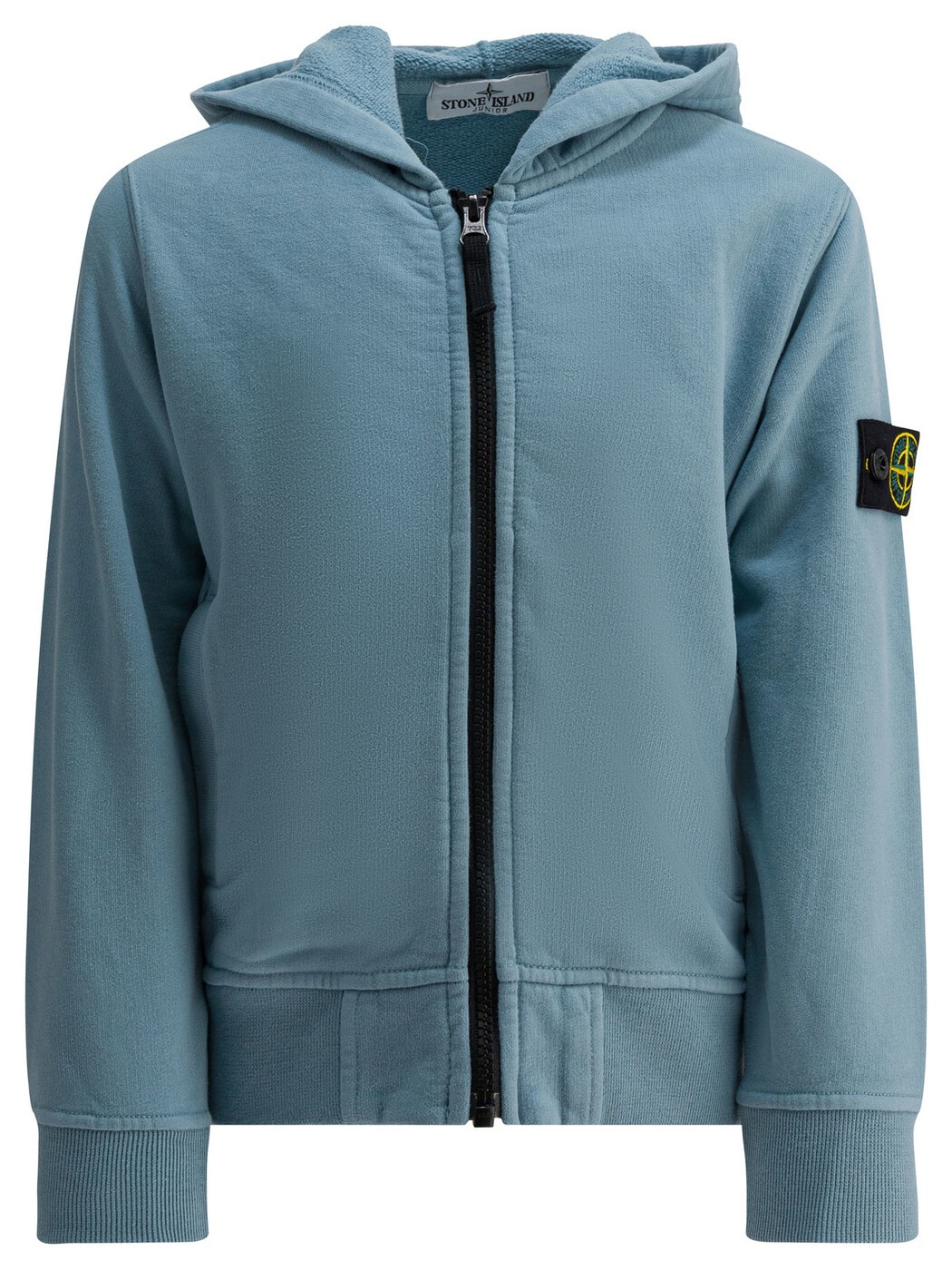 石ころ 島 STONE ISLAND JUNIOR クルーネックスウェットシャツ 調教師 ボーイズ 青碧 Crew neck sweatshirts Sweatshirts 6100003S0A20V004A Blue 関税 貨物輸送無料 2025AW vi