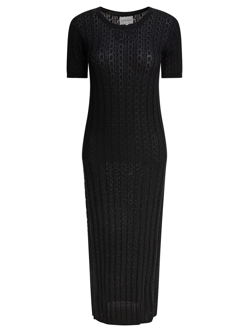 ルルスタジオ LOULOU STUDIO ワンピース ドレス レディース ブラック Dresses "Aruba" long dress ARUBABLACK Black 関税 送料無料 2025SS vi｜BRANDSHOP「il Tesoro」