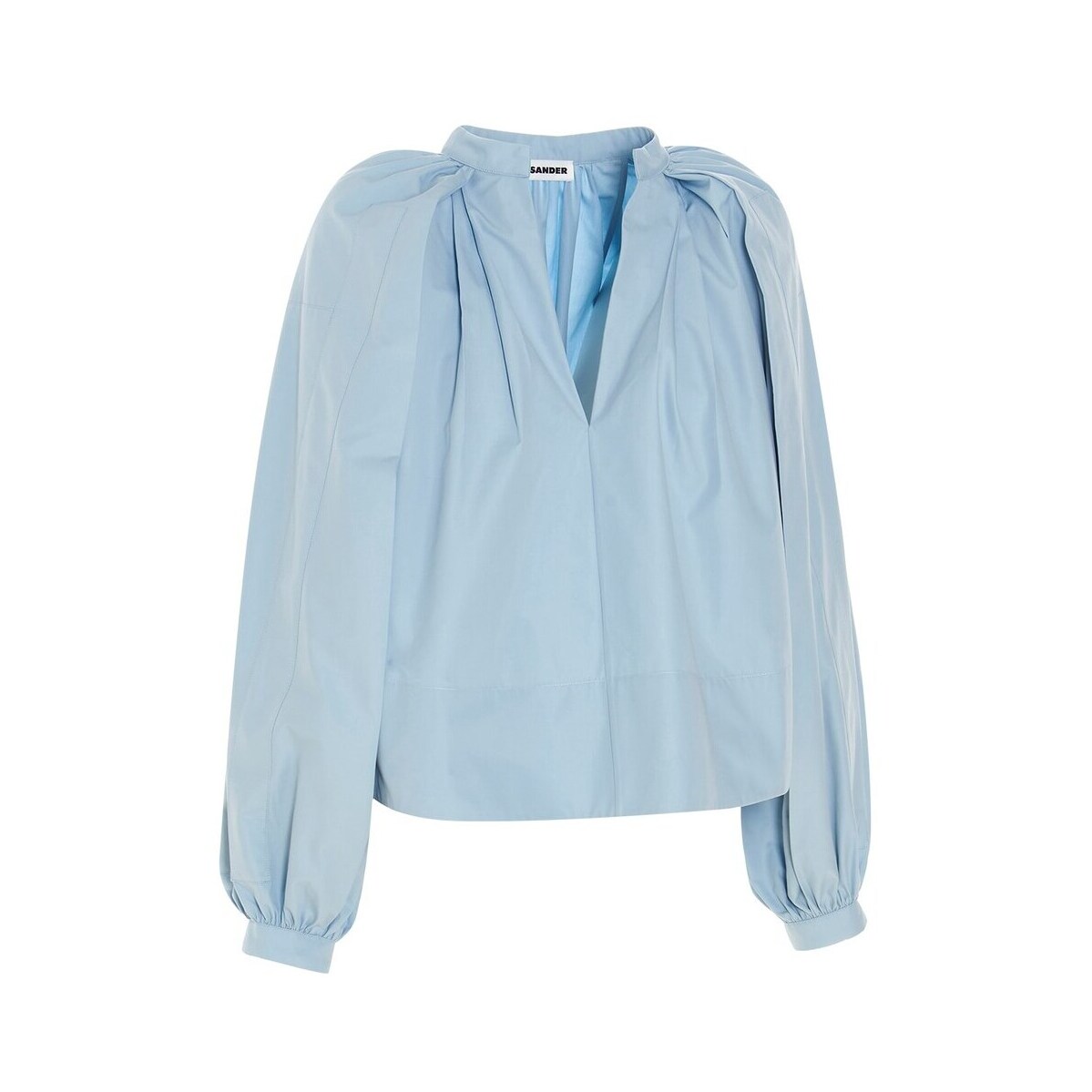 超人気 Jil Sander ジルサンダー Azzurro Organic Cotton Blouse レディース 春夏21 Jspsws Ju Brandshop クラージュ店 人気ショップが最安値挑戦 Novostipub2 Brockwood Org Uk