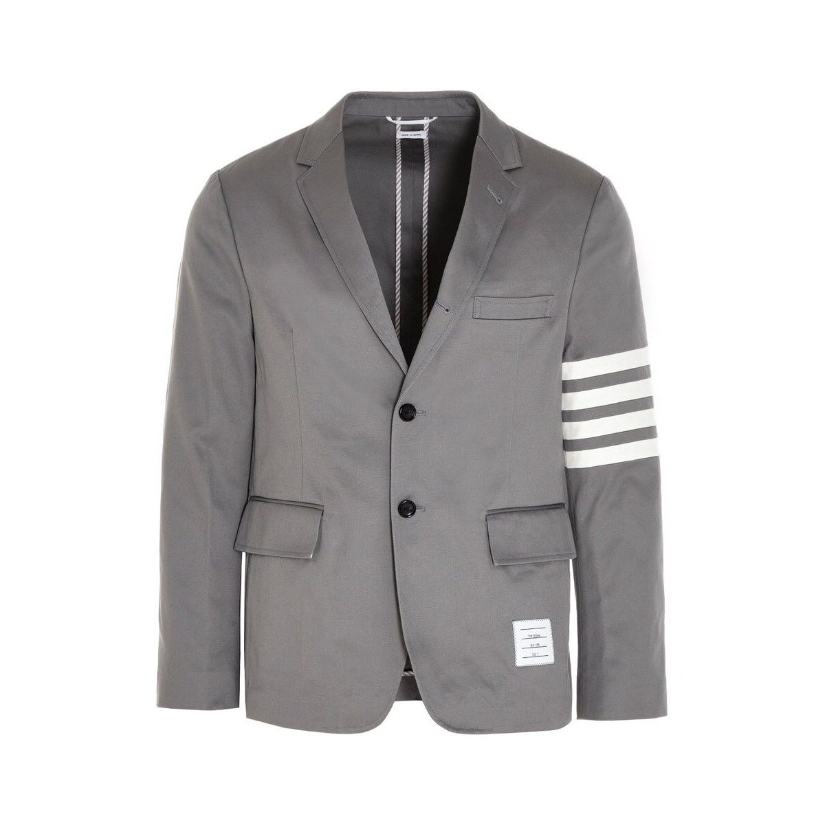 安いそれに目立つ Thom Browne トム ブラウン Grigio 4 Bar Blazer Jacket メンズ 春夏21 Mju490a Ju Brandshop クラージュ店 今月限定 特別大特価 Sidda Paserkab Go Id