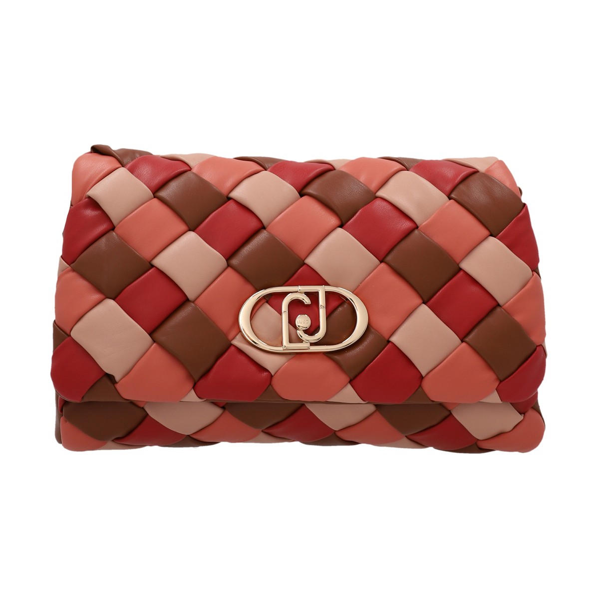 LIU JO リュー ジョー Multicolor Woven crossbody bag バッグ レディース 秋冬2022 NF2223E0513R9765 ju