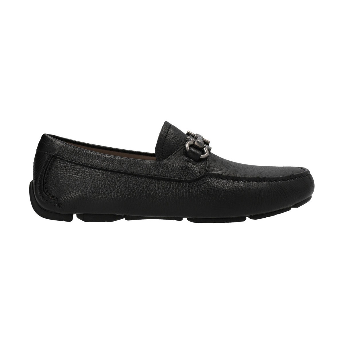 SALVATORE FERRAGAMO サルヴァトーレ フェラガモ Black 'Parigi New’ loafers ローファー メンズ 秋冬2022 0755610NERO ju