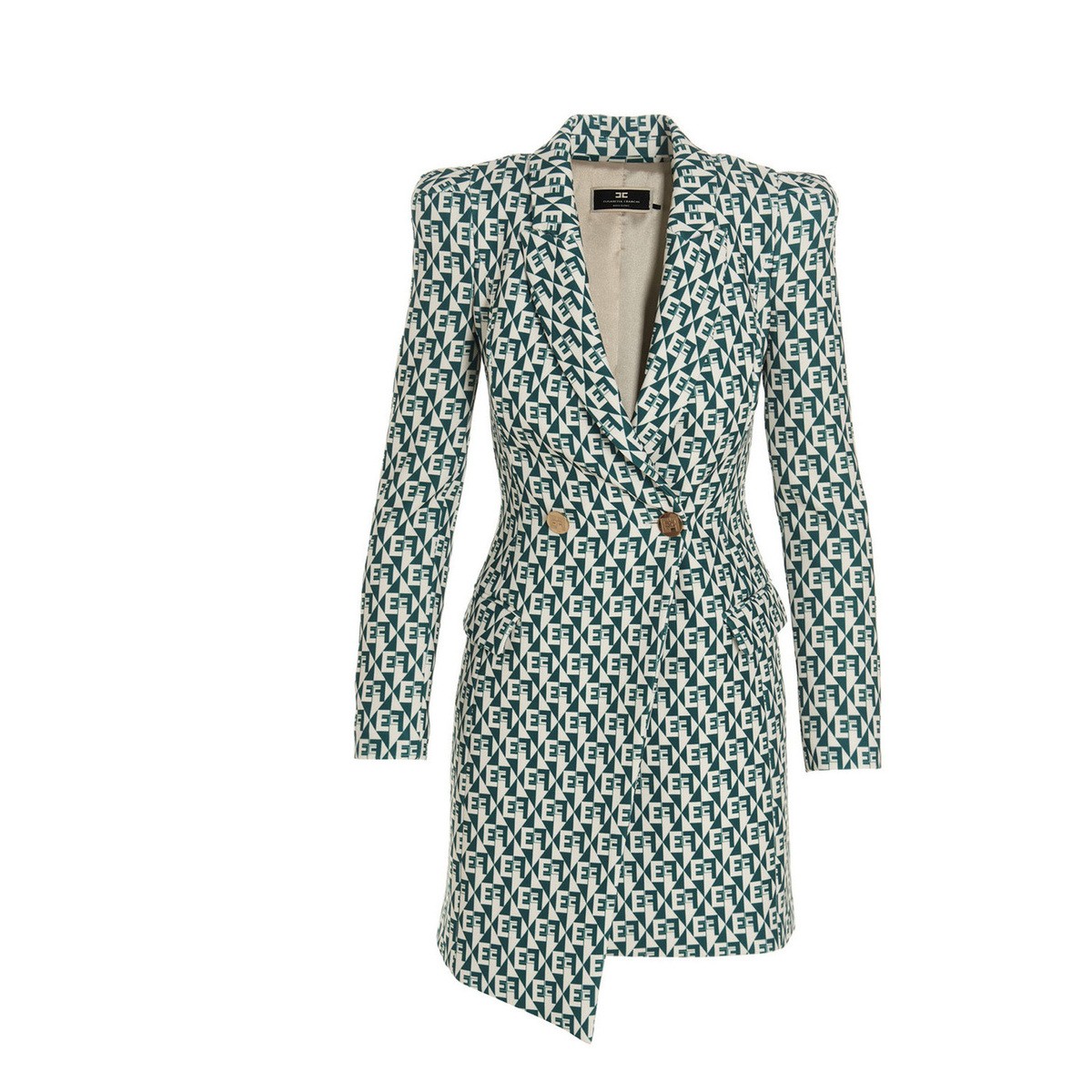 ELISABETTA FRANCHI エリザベッタ フランキ Green Blazer dress ドレス レディース 秋冬2022 AB15926E2AT5 ju