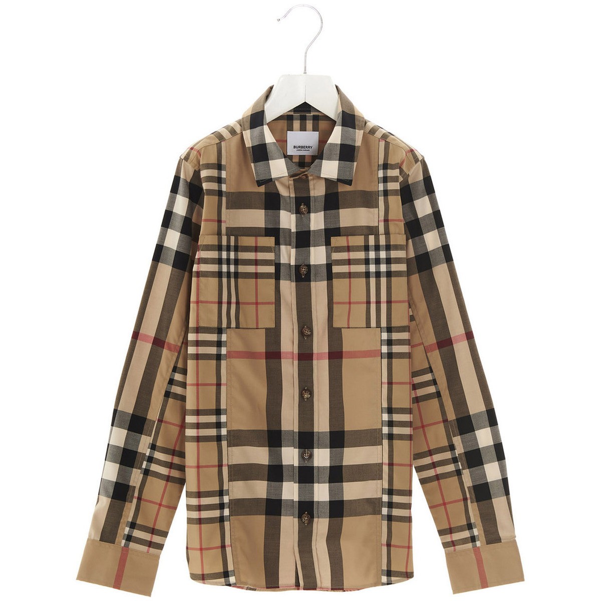 開店祝い BURBERRY バーバリー Beige 'Tristan' shirt トップス 