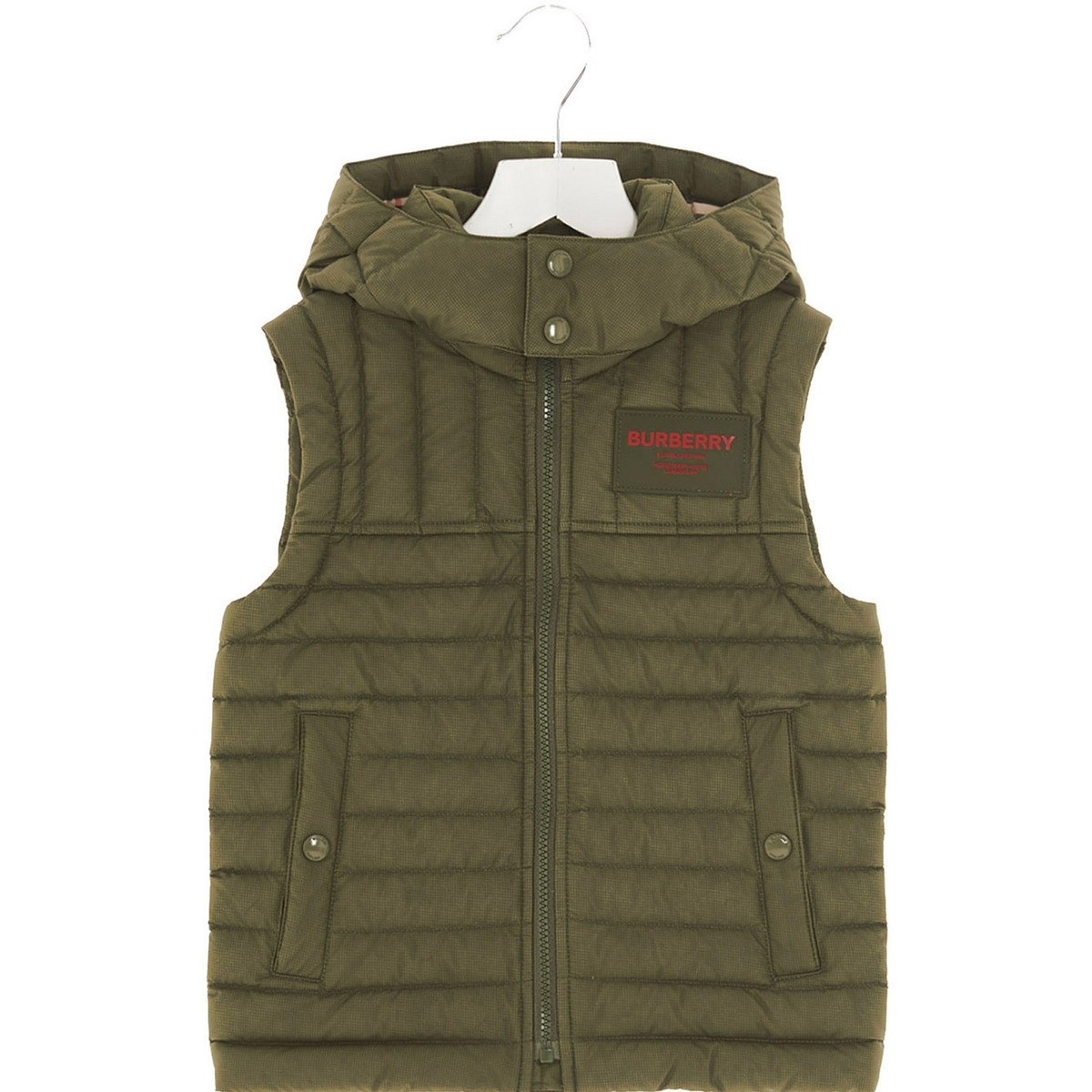 BURBERRY バーバリー Green ju ベスト vest 'Carey' ボーイズ 秋冬2022