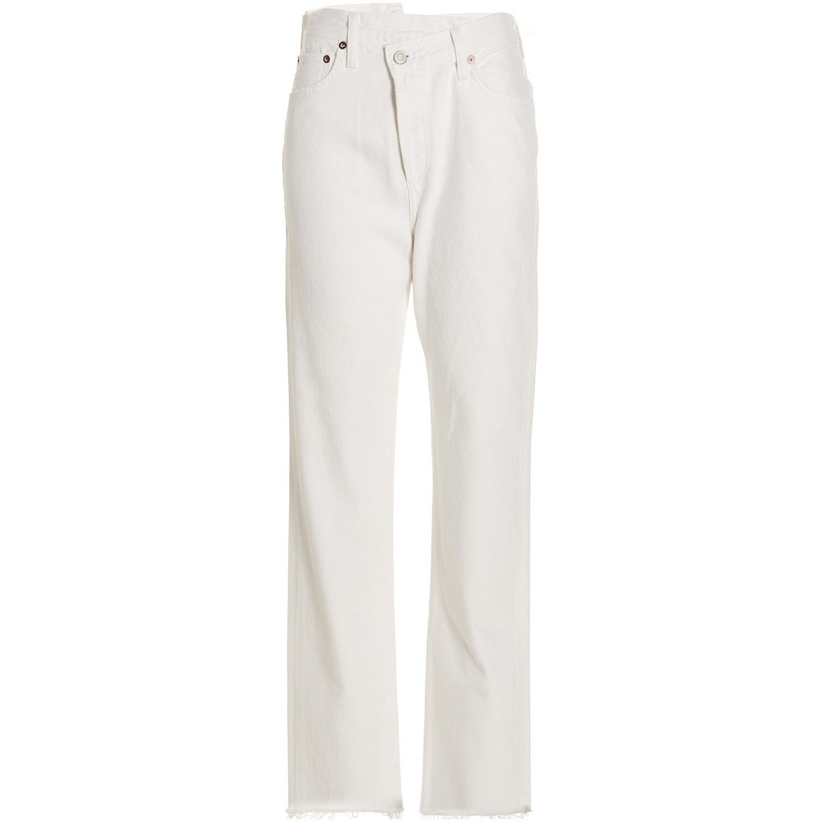 AGOLDE エーゴールドイー White 'Cross' jeans A90371183ELEMENT 期間限定で特別価格 春夏2023 レディース デニム 超話題新作 ju