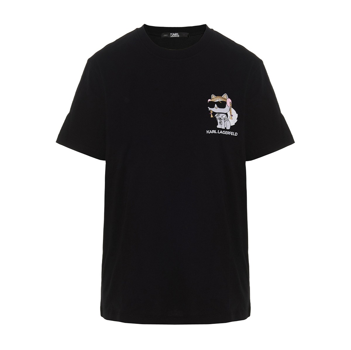 SALE KARL LAGERFELD カール ラガーフェルド Black 'K Superstars' t