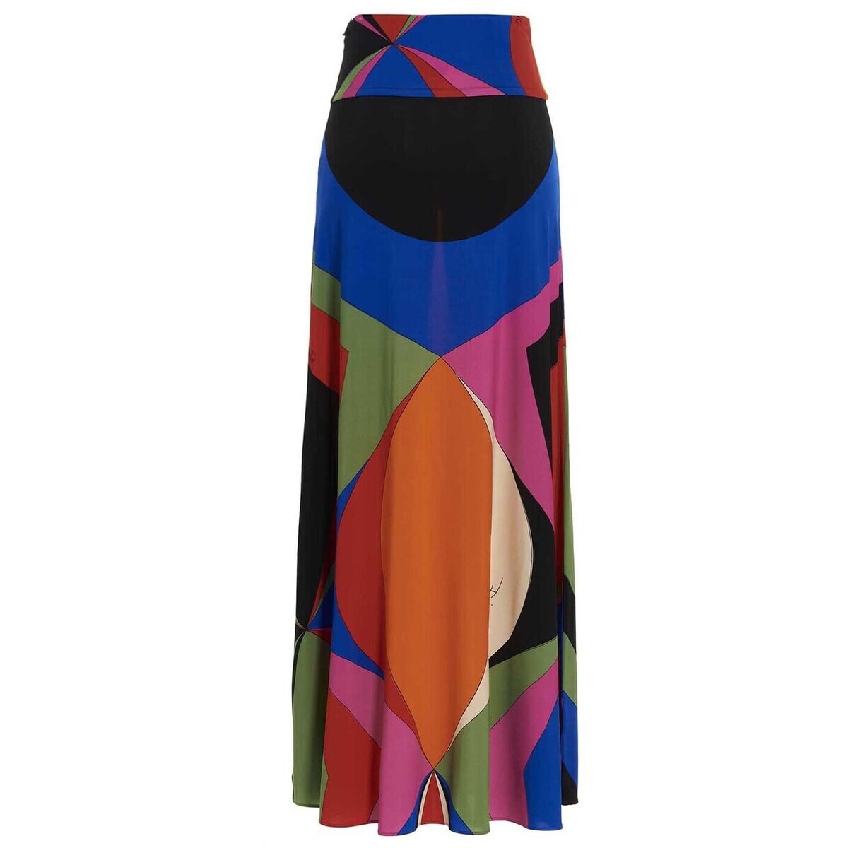 EMILIO PUCCI エミリオ プッチ Multicolor All-over Print Maxi Skirt