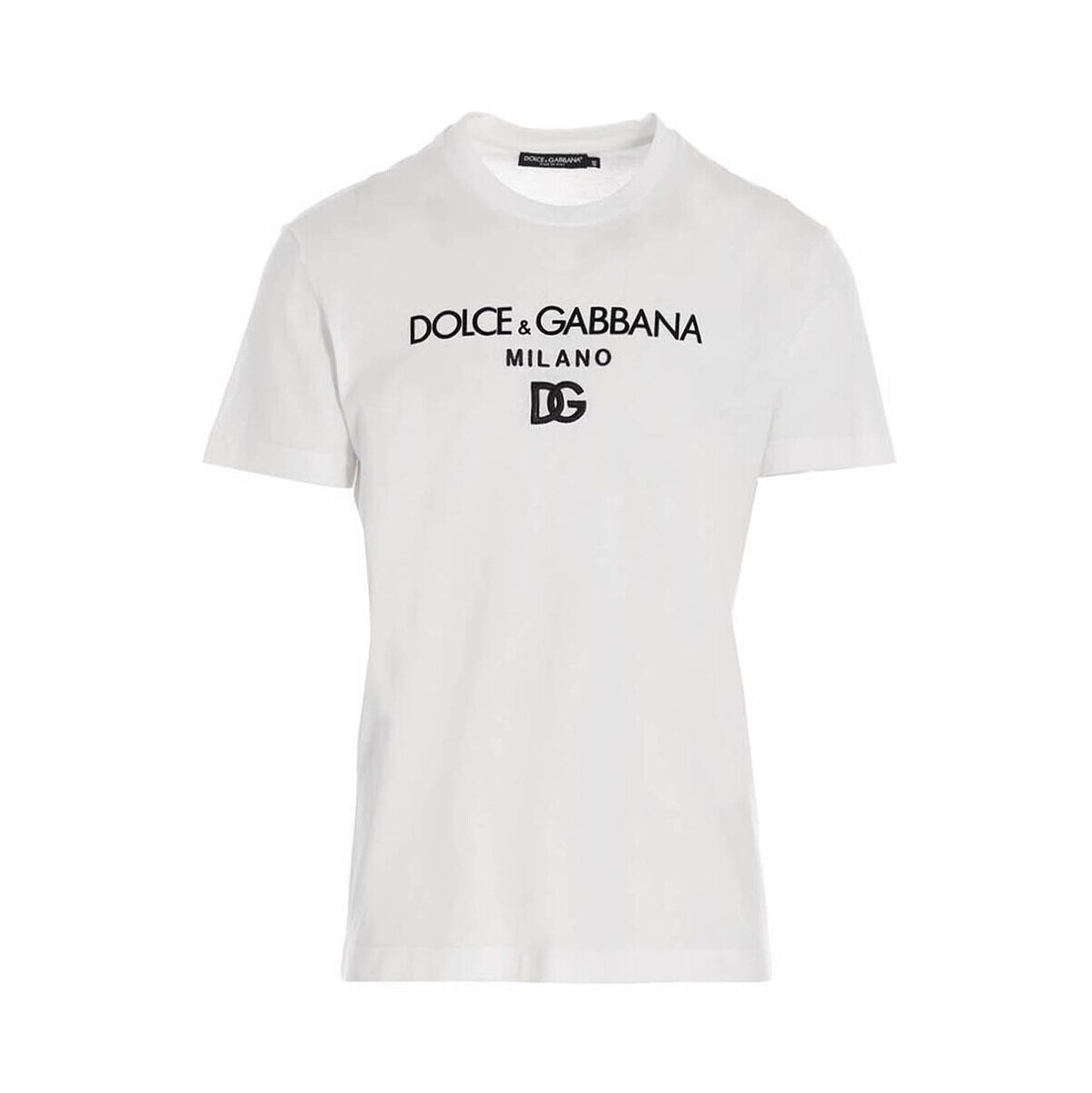 国内在庫 DOLCEGABBANA ドルチェガッバーナ White T-shirt 'DG