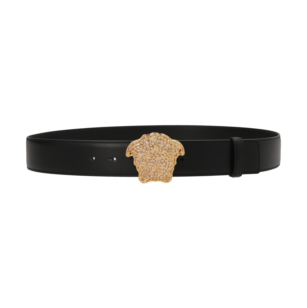 最大58%OFFクーポン VERSACE ヴェルサーチ Black 'Medusa' belt ベルト