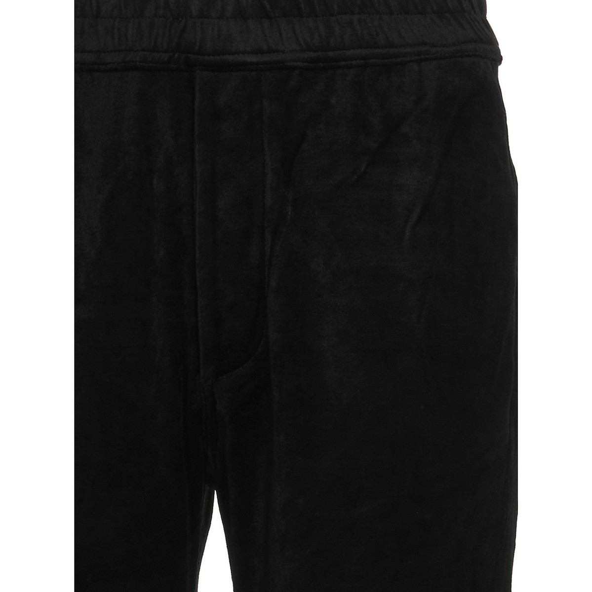 新版 SAINT LAURENT PARIS イヴ サンローラン Black Velvet joggers