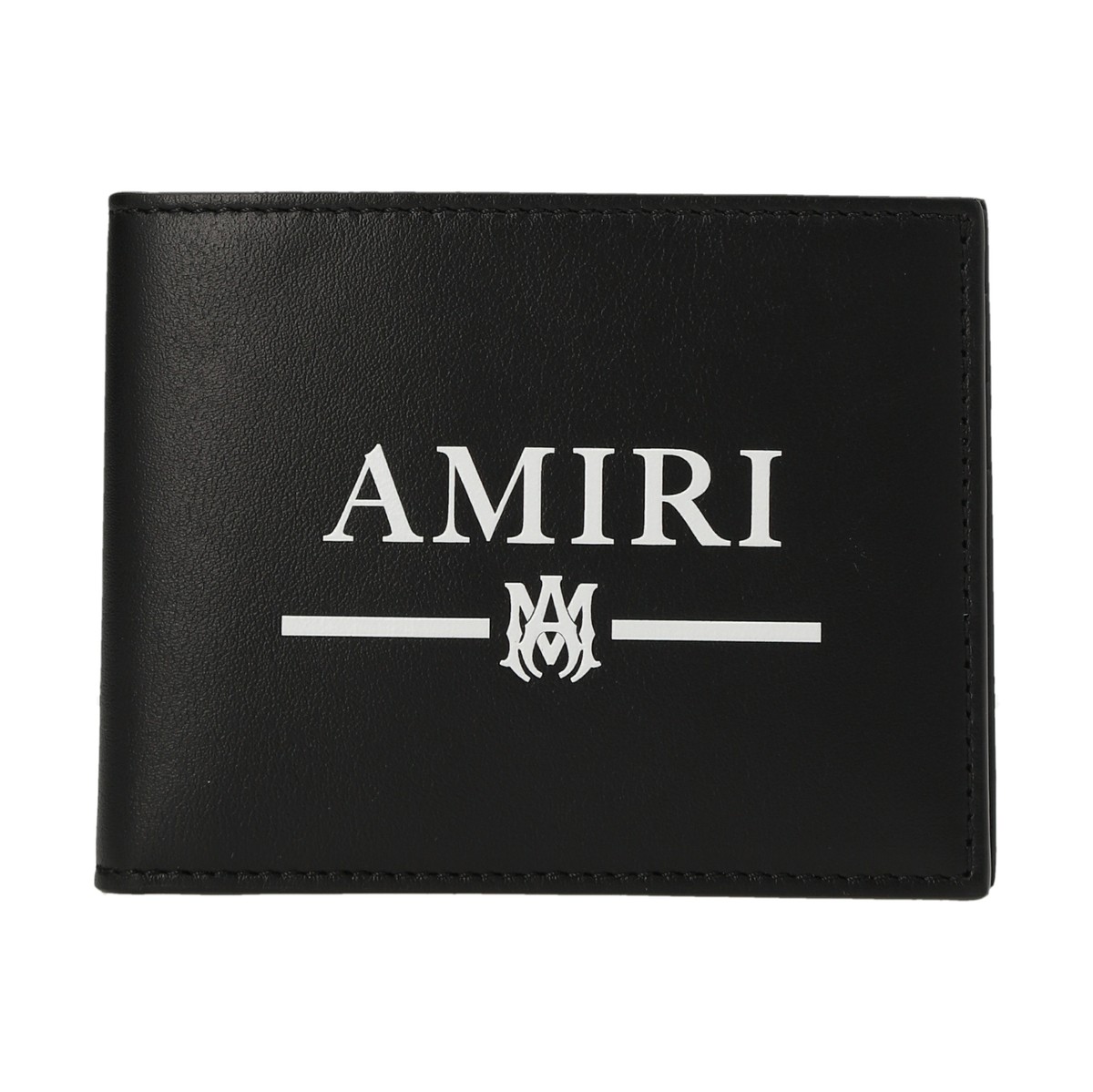 高価値 AMIRI アミリ White Black Logo print wallet 財布 メンズ 春夏