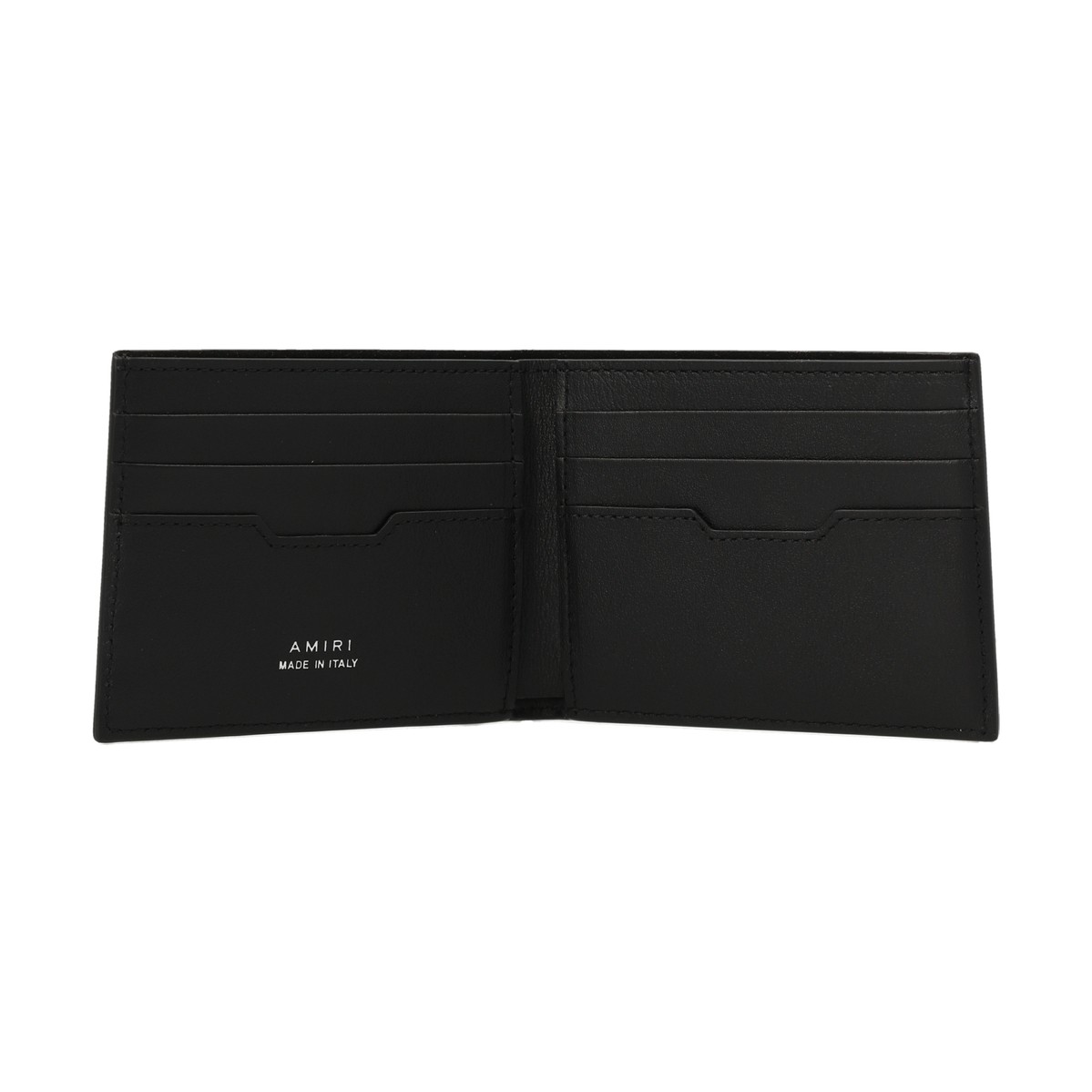 高価値 AMIRI アミリ White Black Logo print wallet 財布 メンズ 春夏