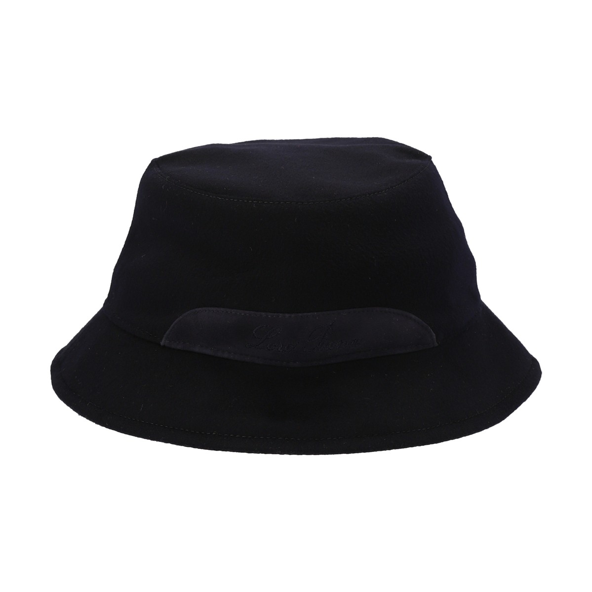 激安】 LORO PIANA ロロピアーナ Blue Logo embroidery bucket hat